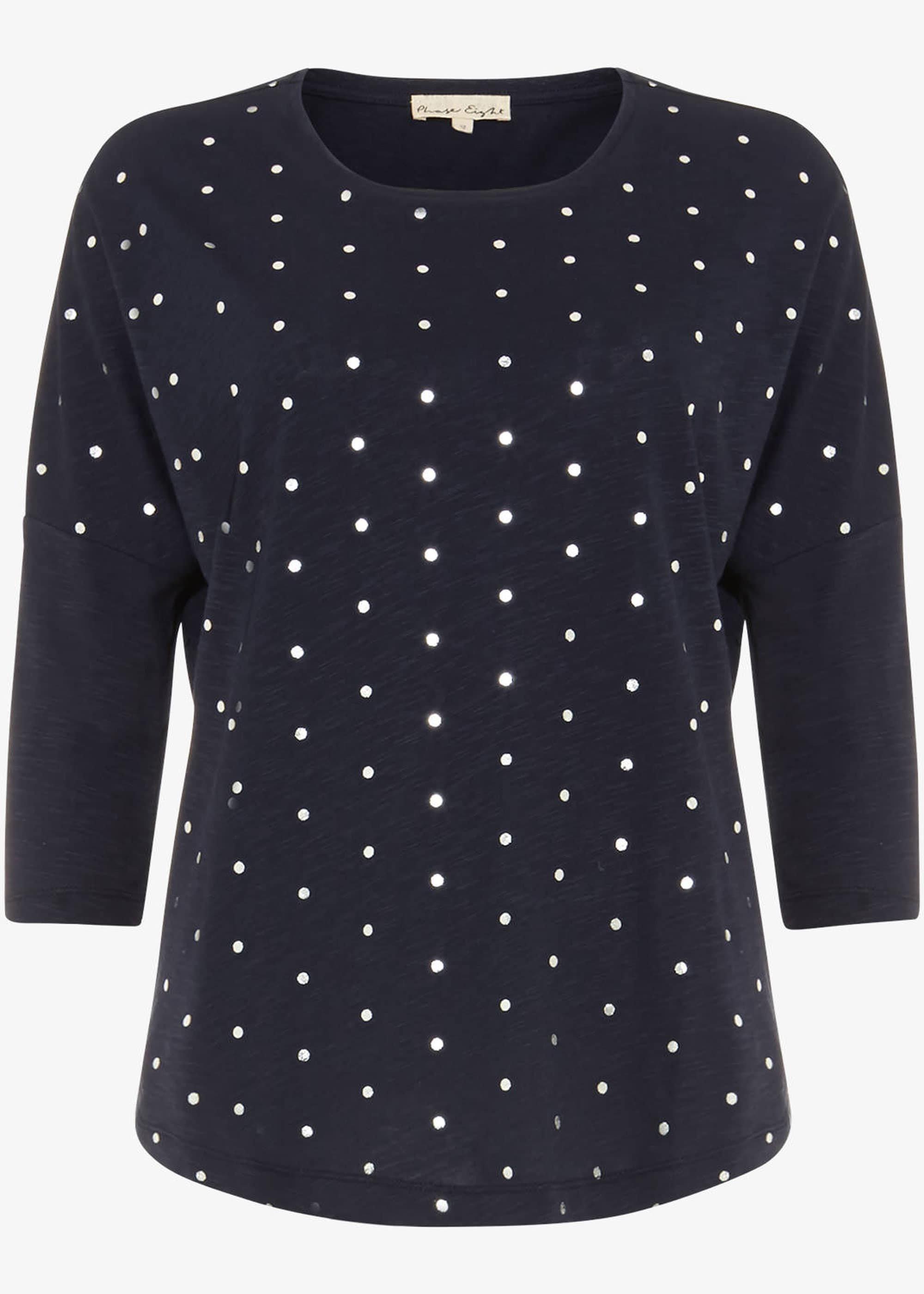 Dot Spot Foil Top