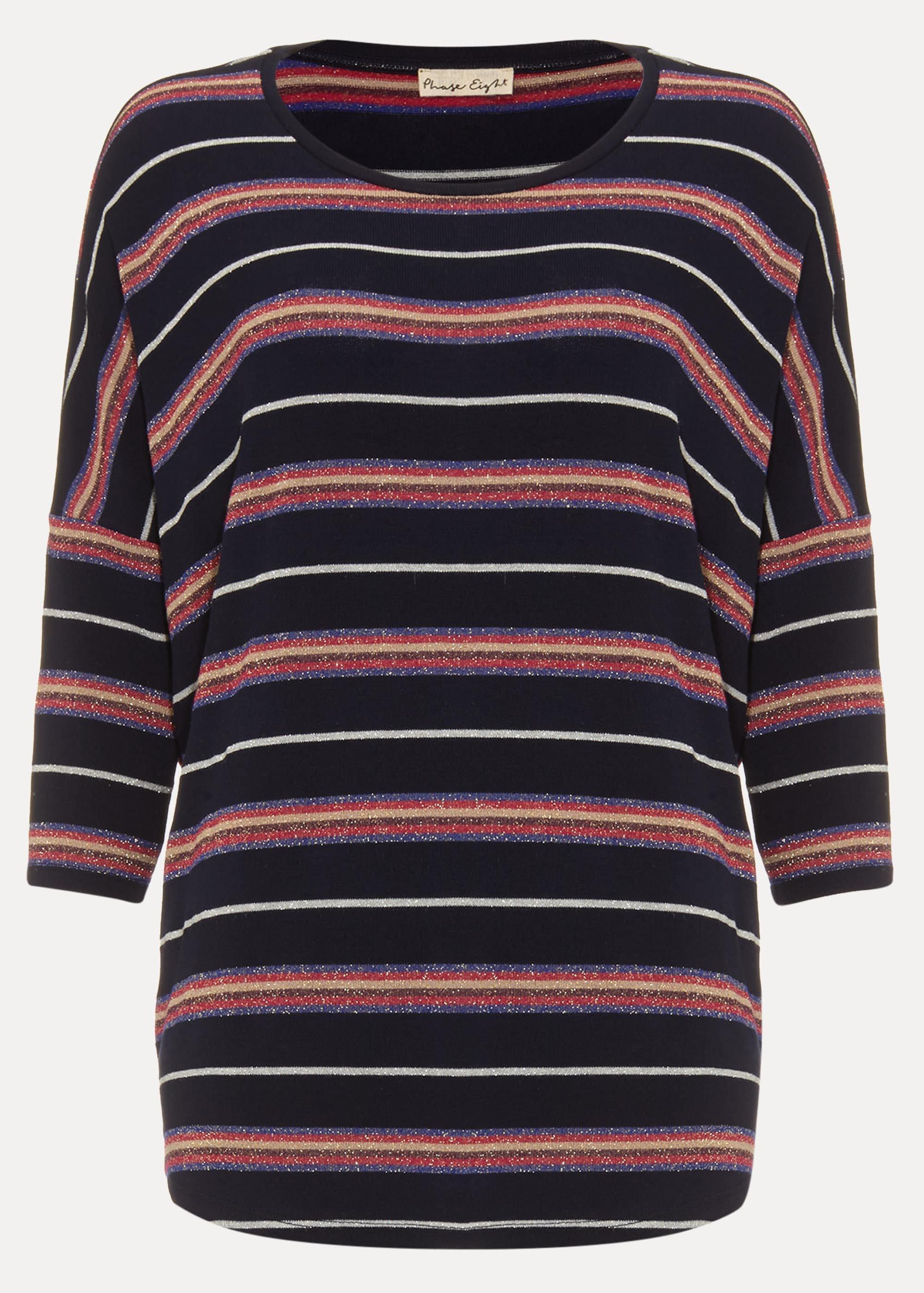 Catrina Sparkle Stripe Top