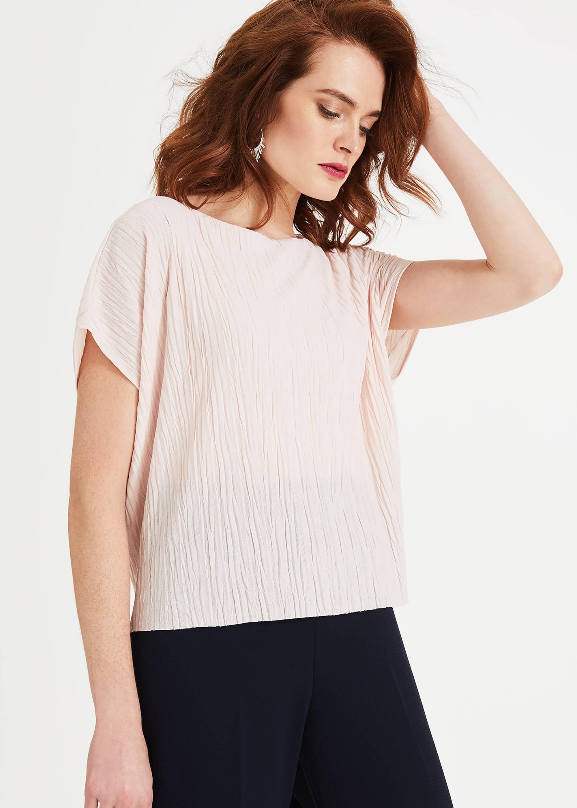 Caite Crinkle Top