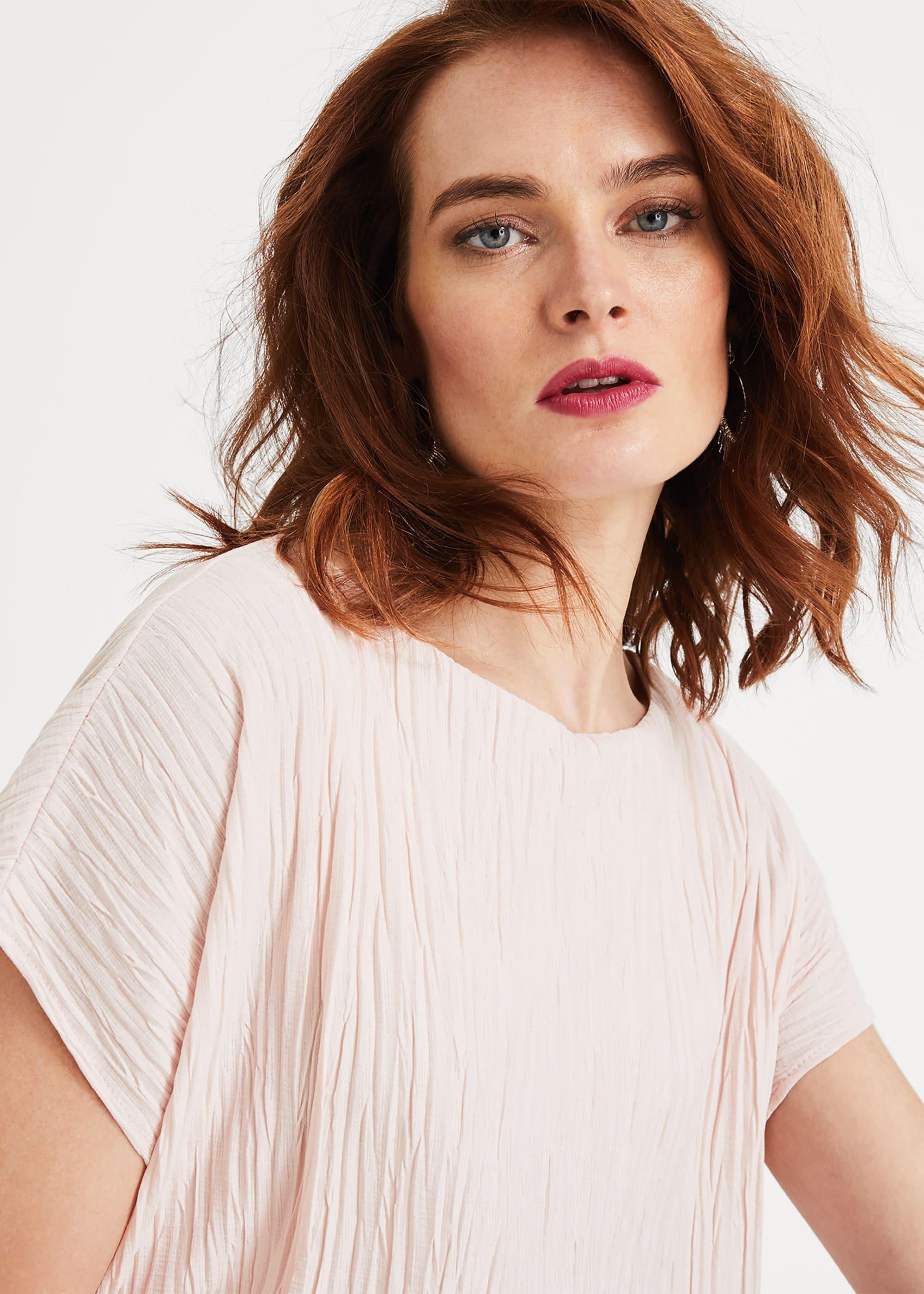 Caite Crinkle Top