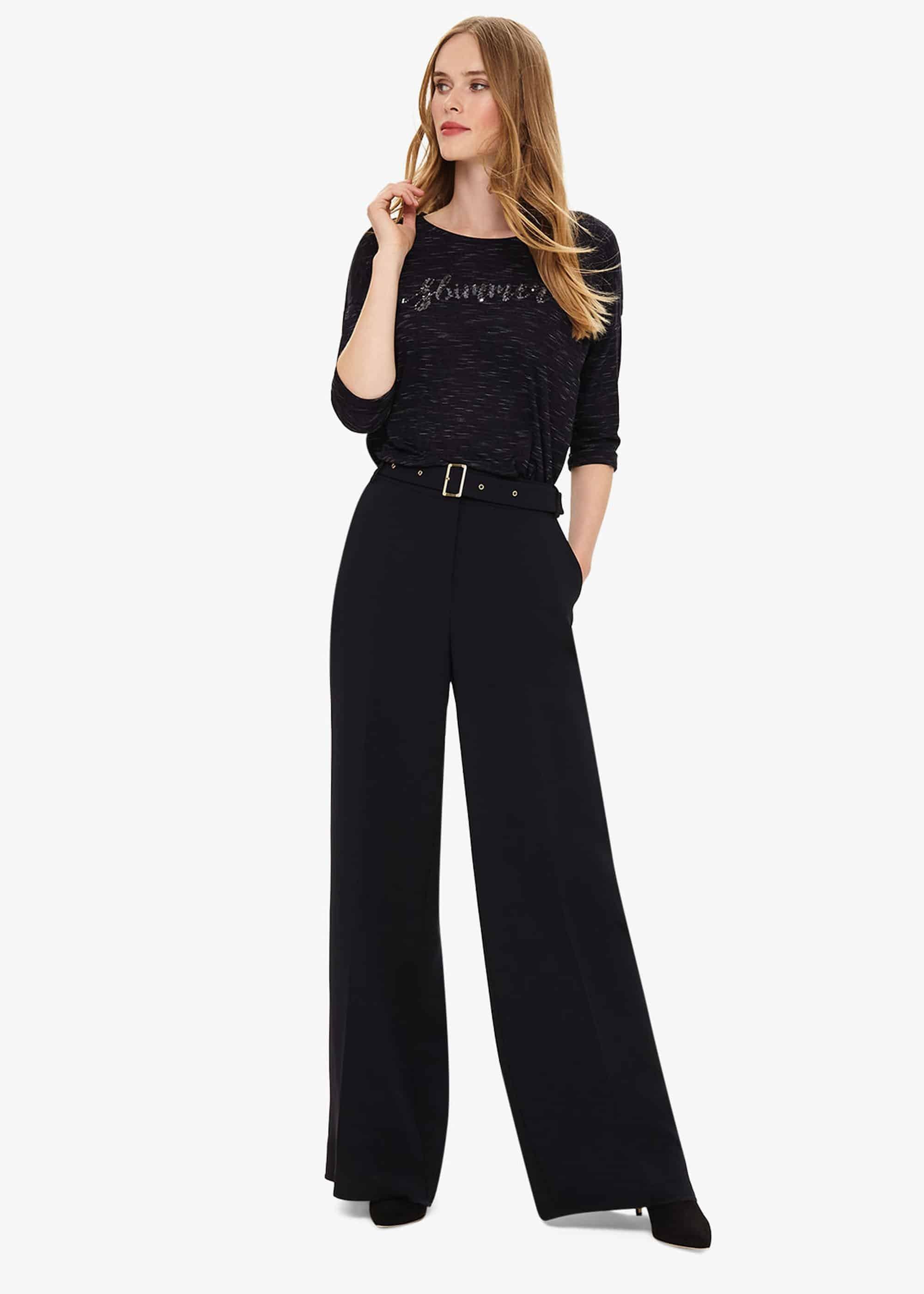 Diane Shimmer Sequin Top
