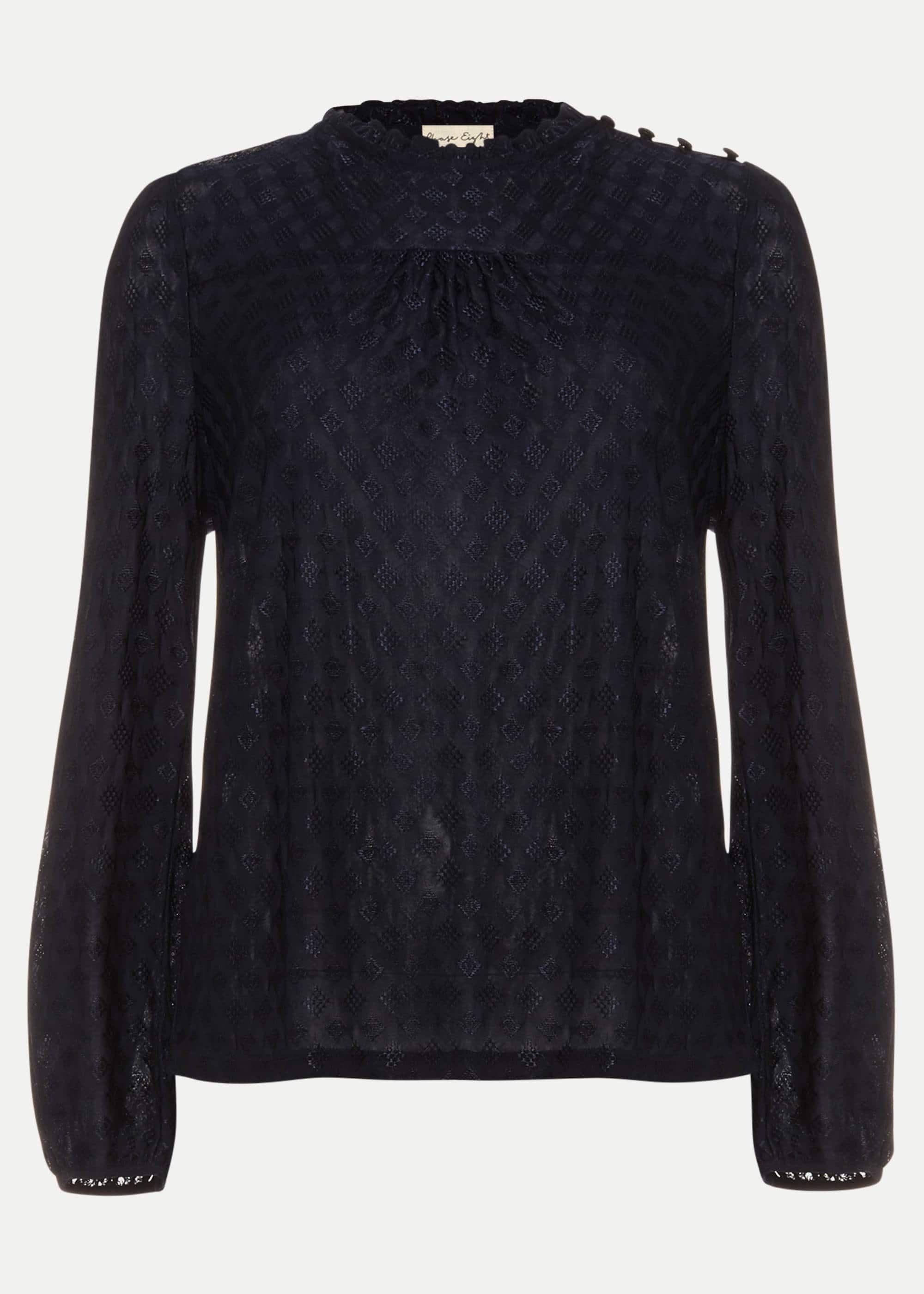 Jean Diamond Embroidered Blouse