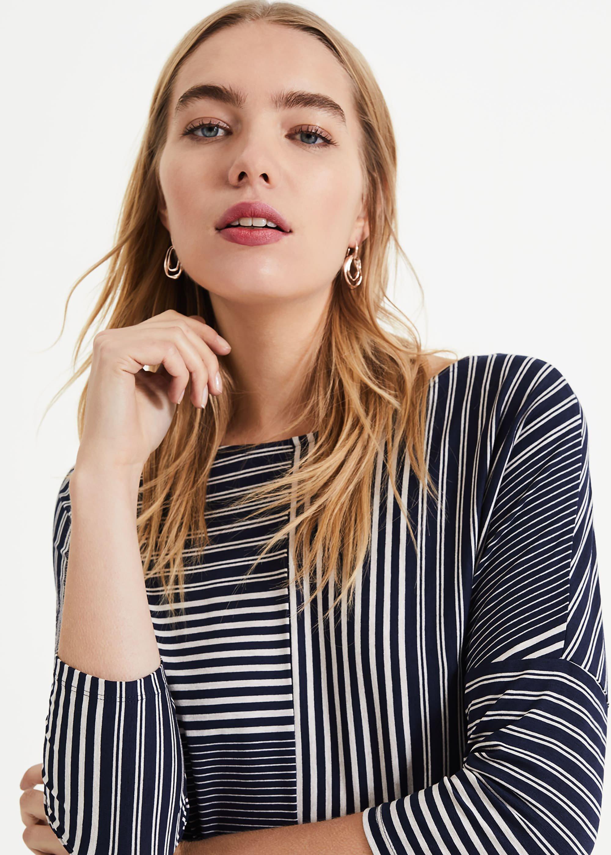 Elanna Stripe Top