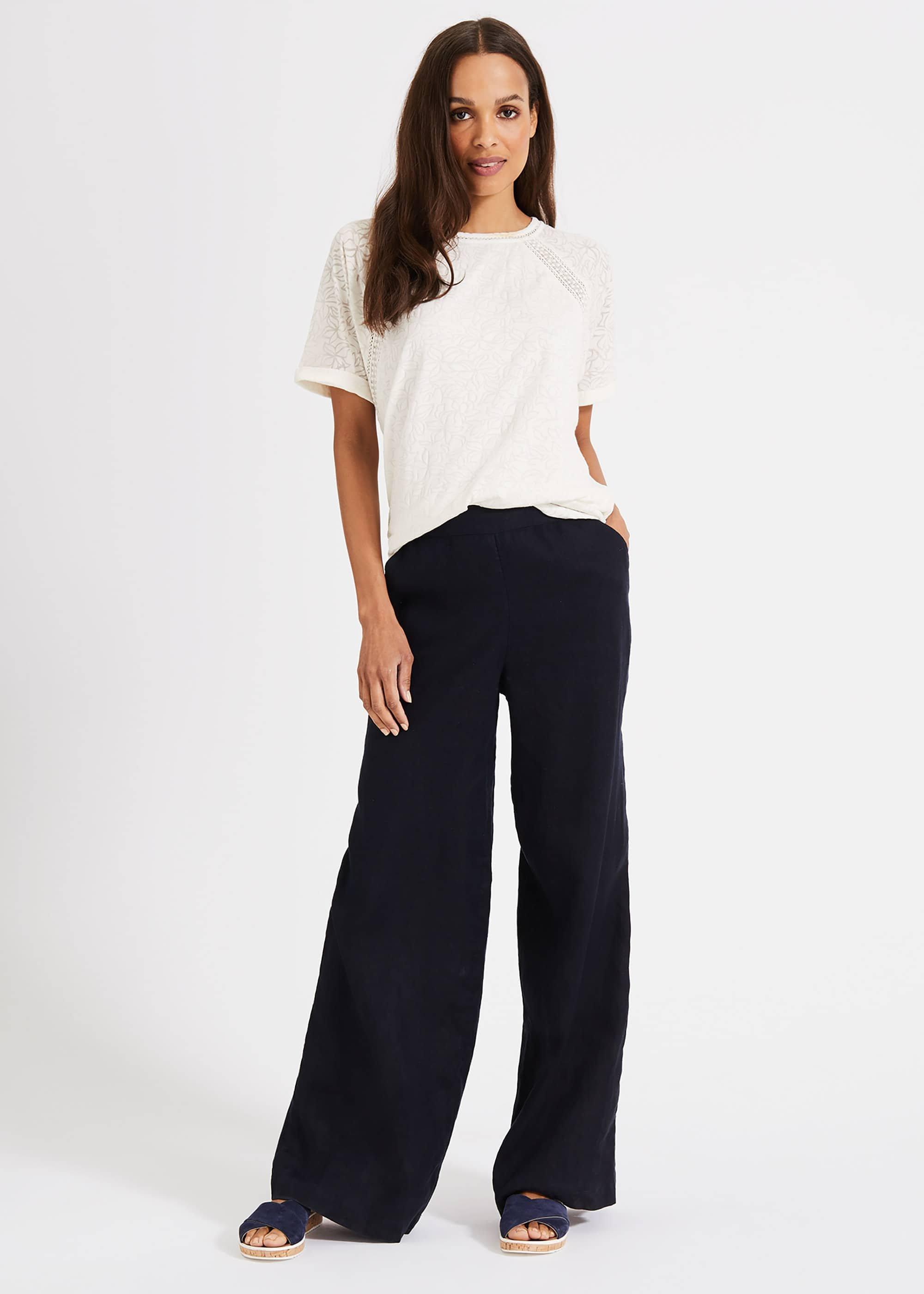 Liza Lace Trim Top