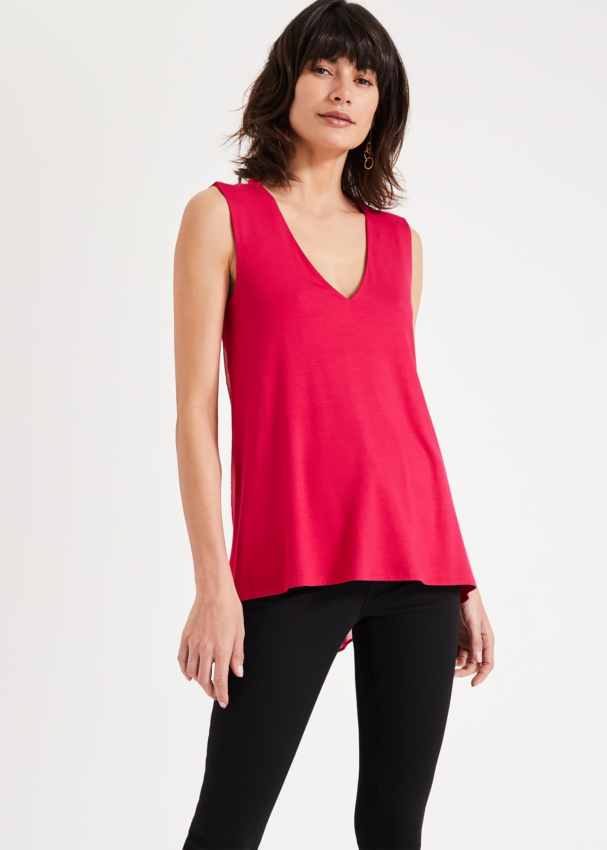 Haya Cowl Back Top