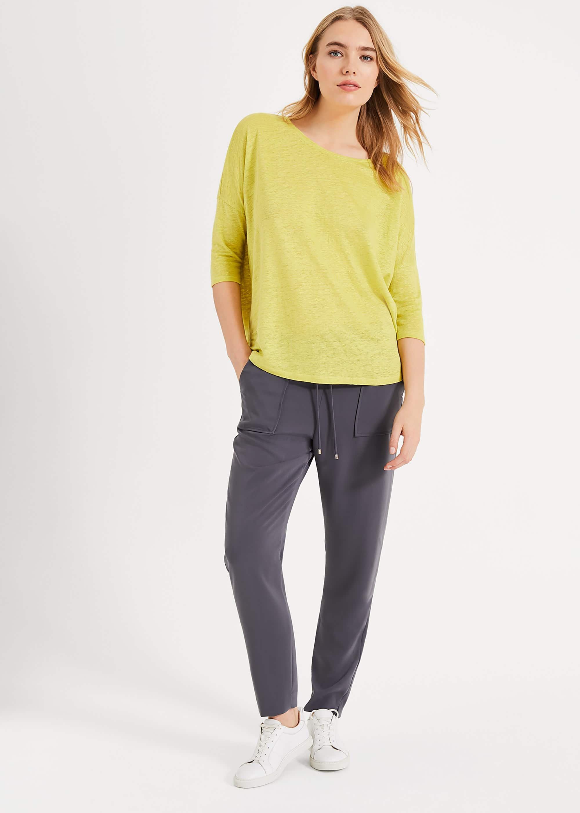 Catrina Linen Top