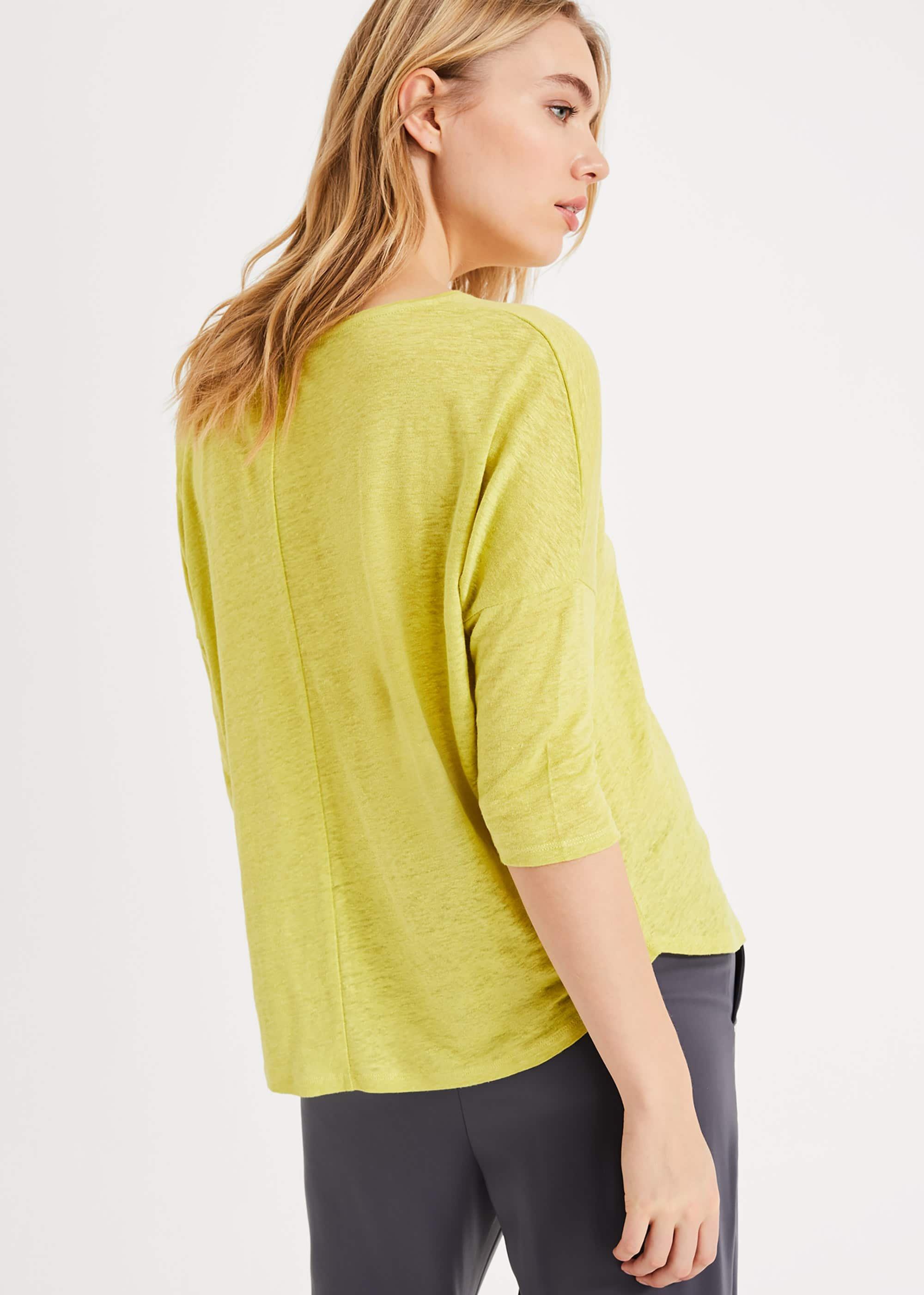 Catrina Linen Top