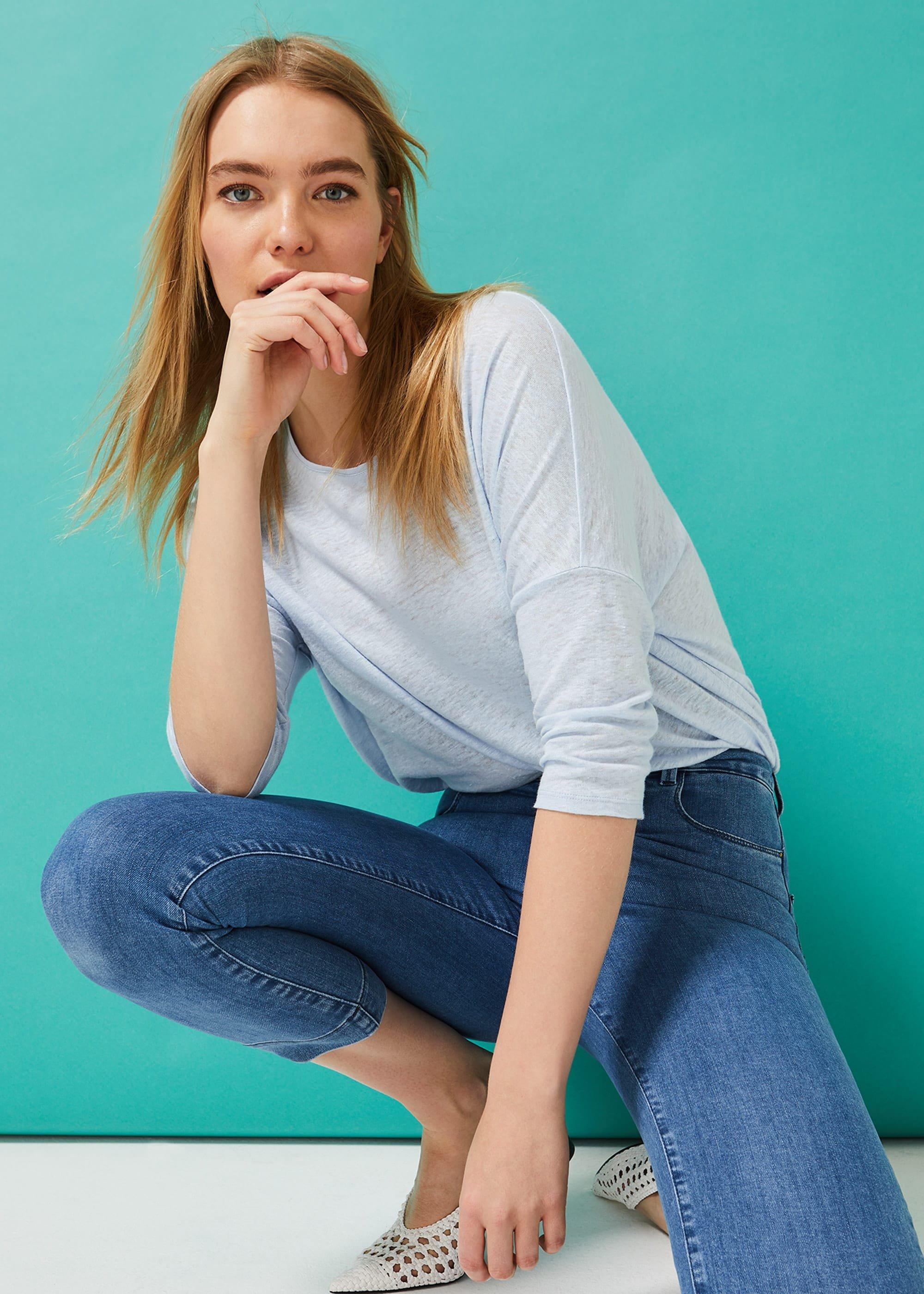 Catrina Linen Top
