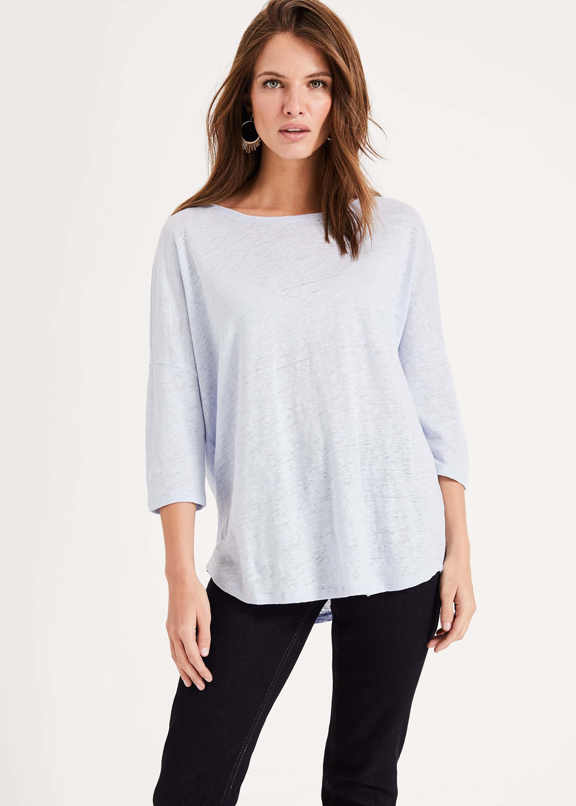 Catrina Linen Top