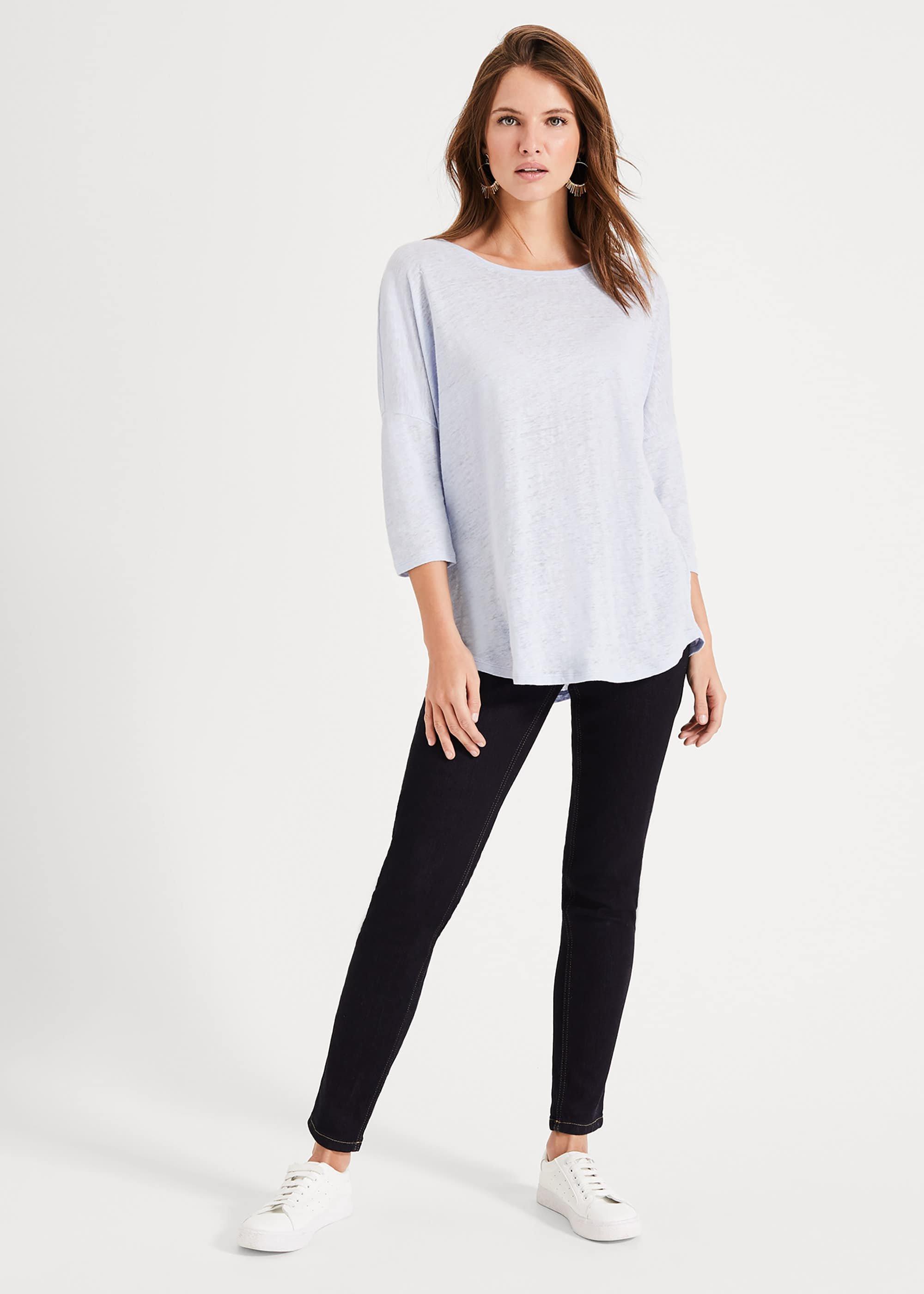 Catrina Linen Top