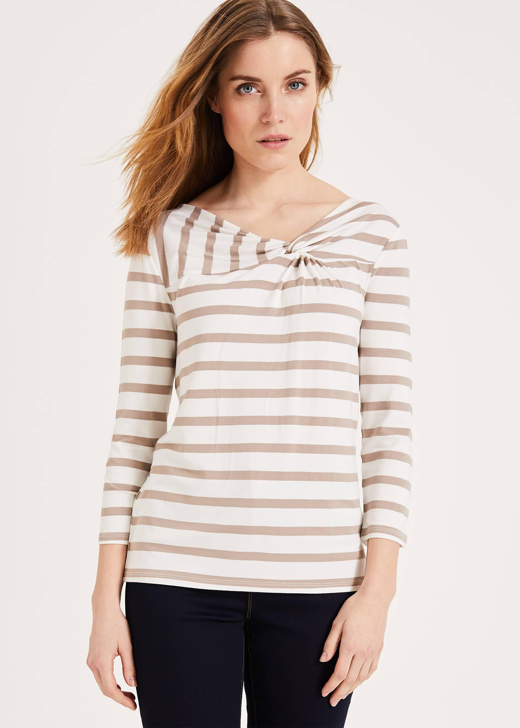 Teegan Stripe Top