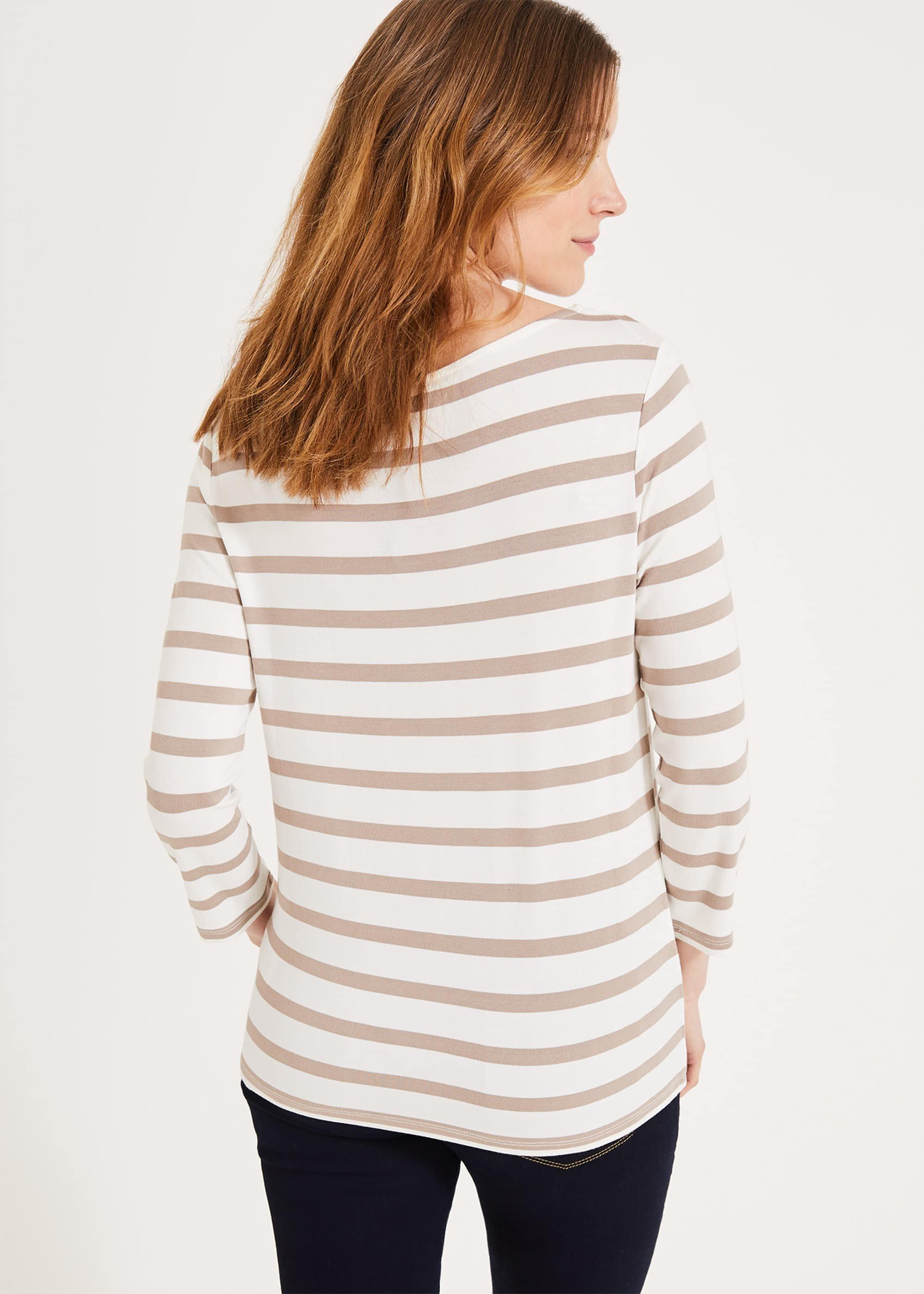 Teegan Stripe Top
