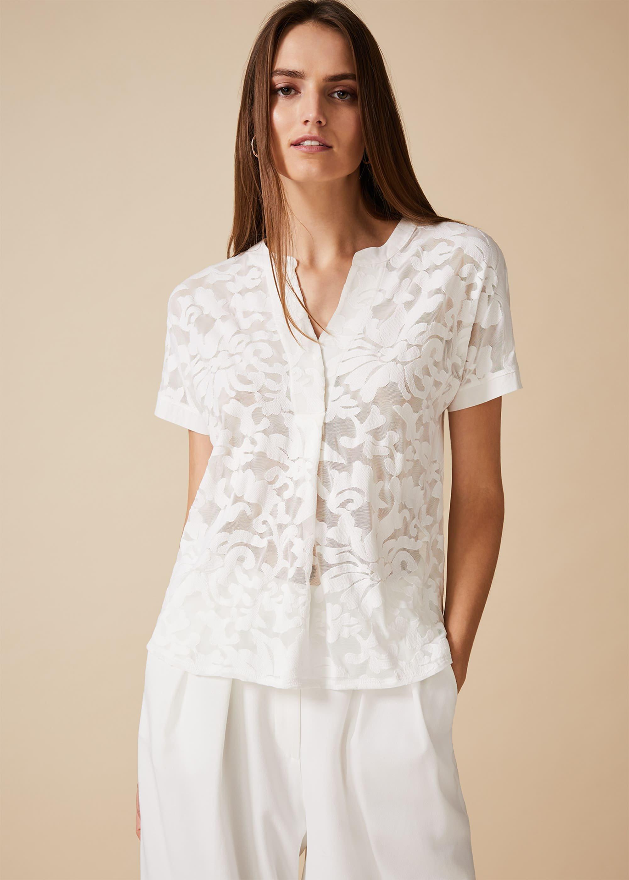 Lesley Lace Top