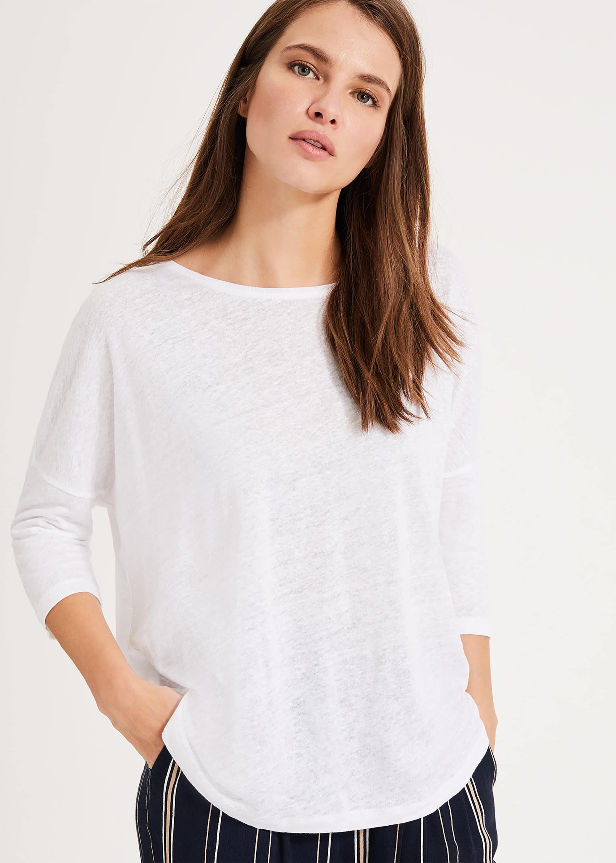 Catrina Linen Top