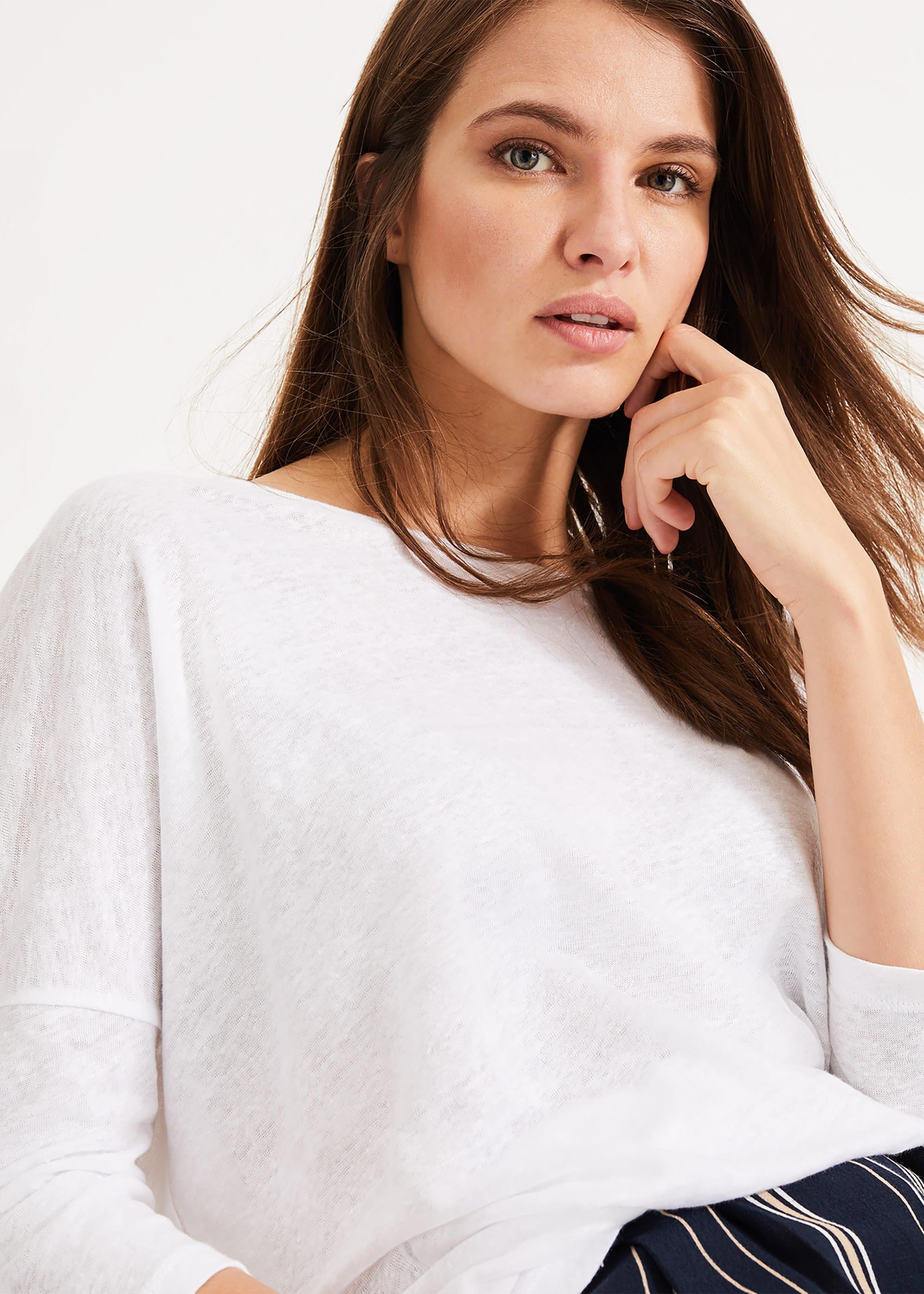 Catrina Linen Top