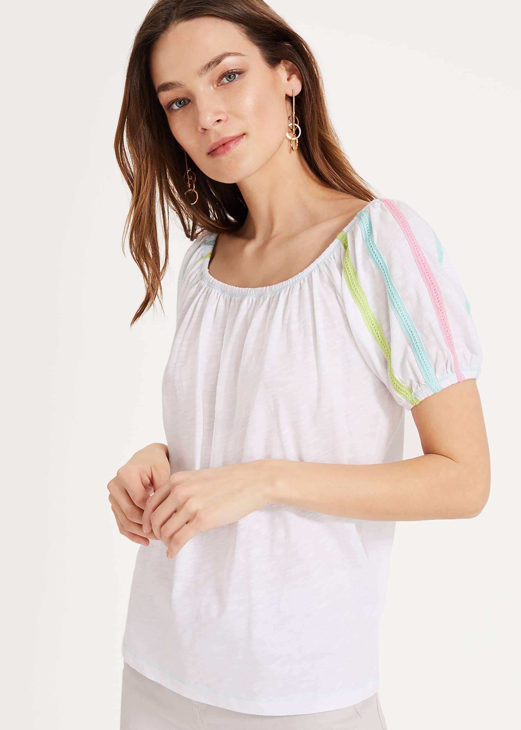 Doreen Lace Trim Top