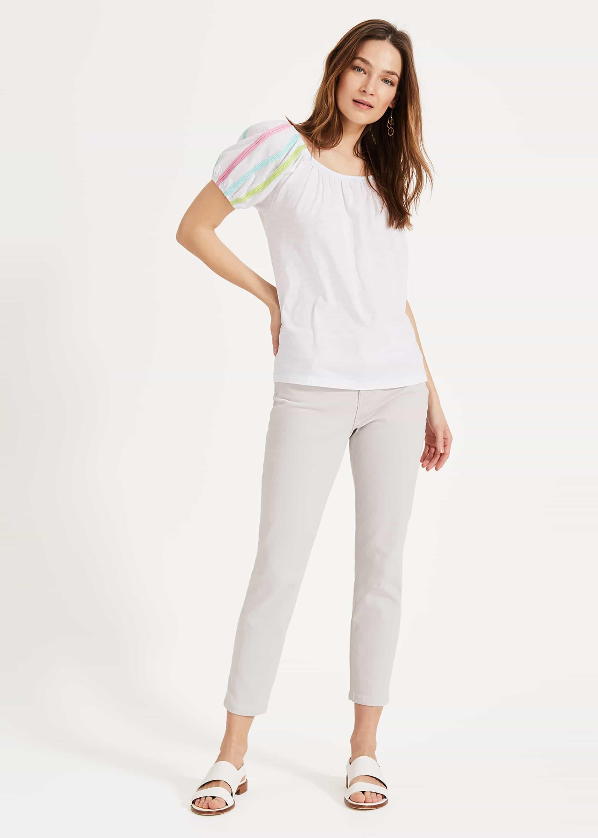 Doreen Lace Trim Top