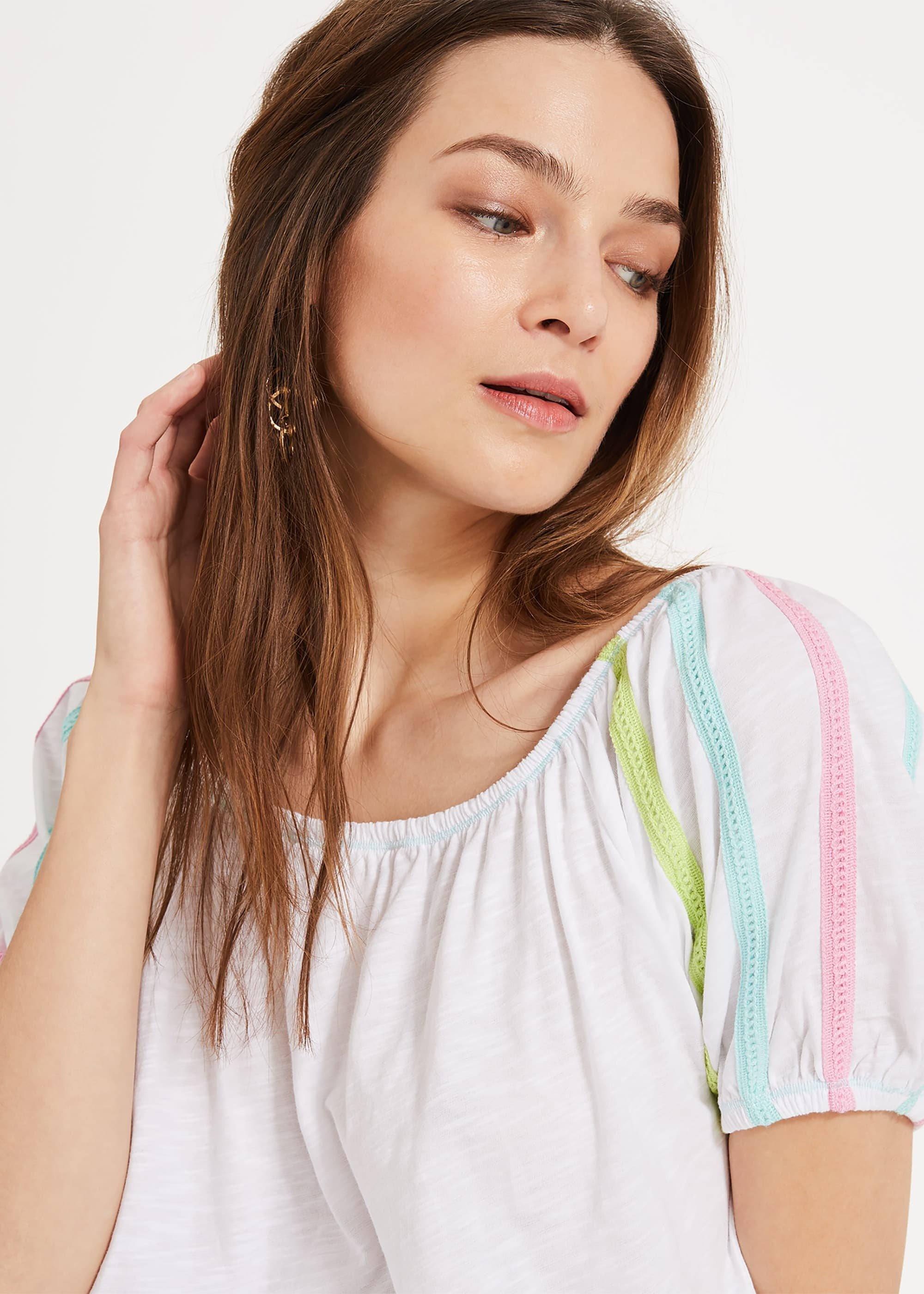 Doreen Lace Trim Top