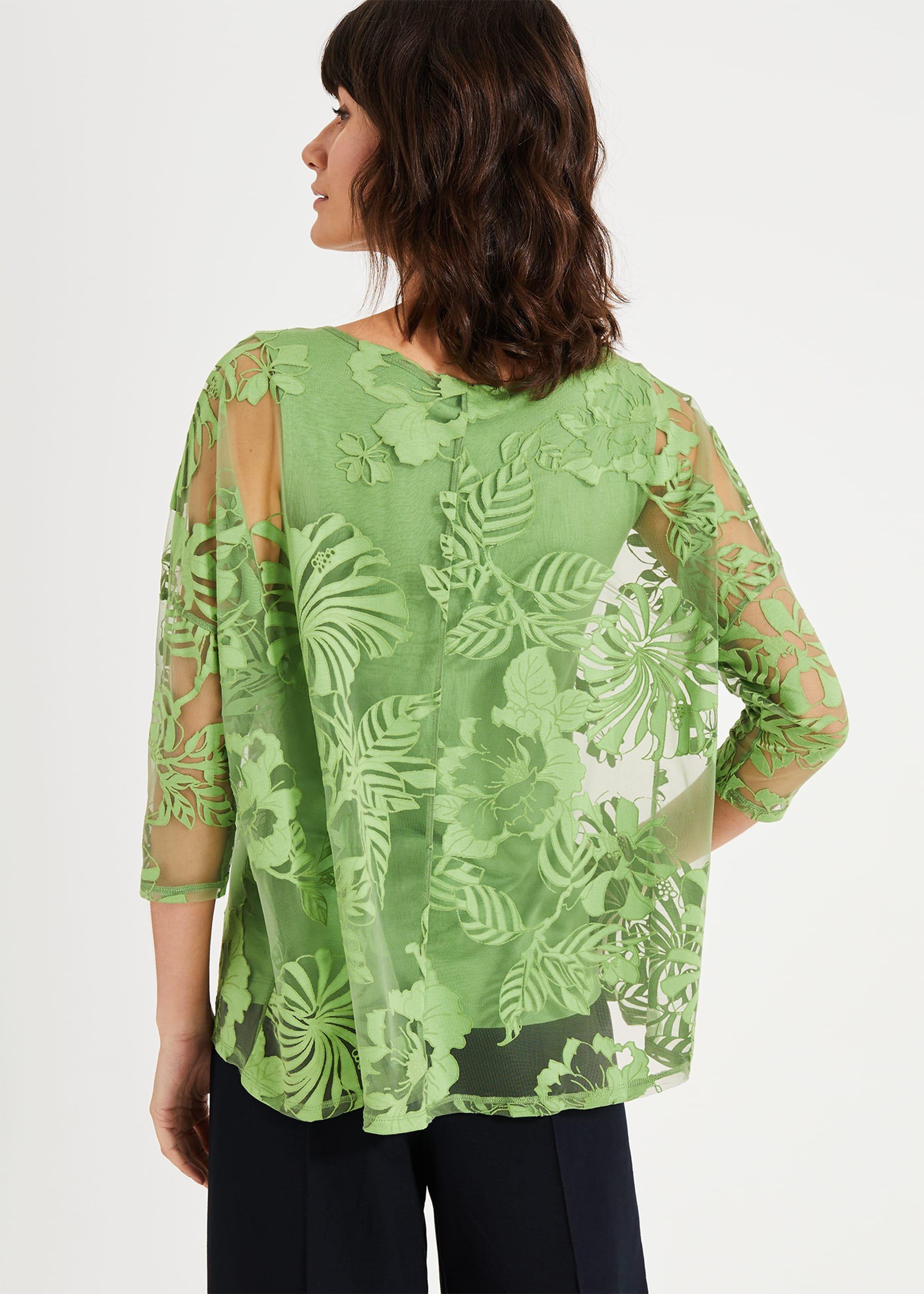 Qvc Beth Bubble Burnout Top