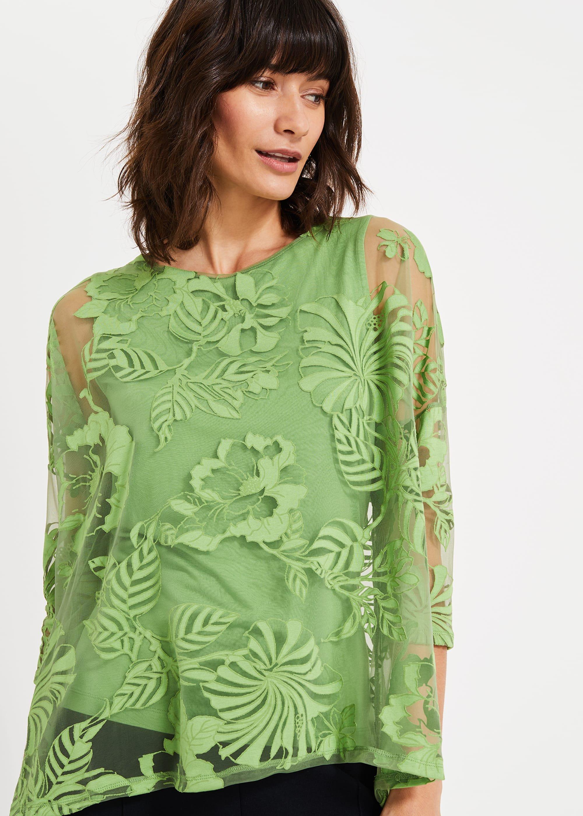 Qvc Beth Bubble Burnout Top