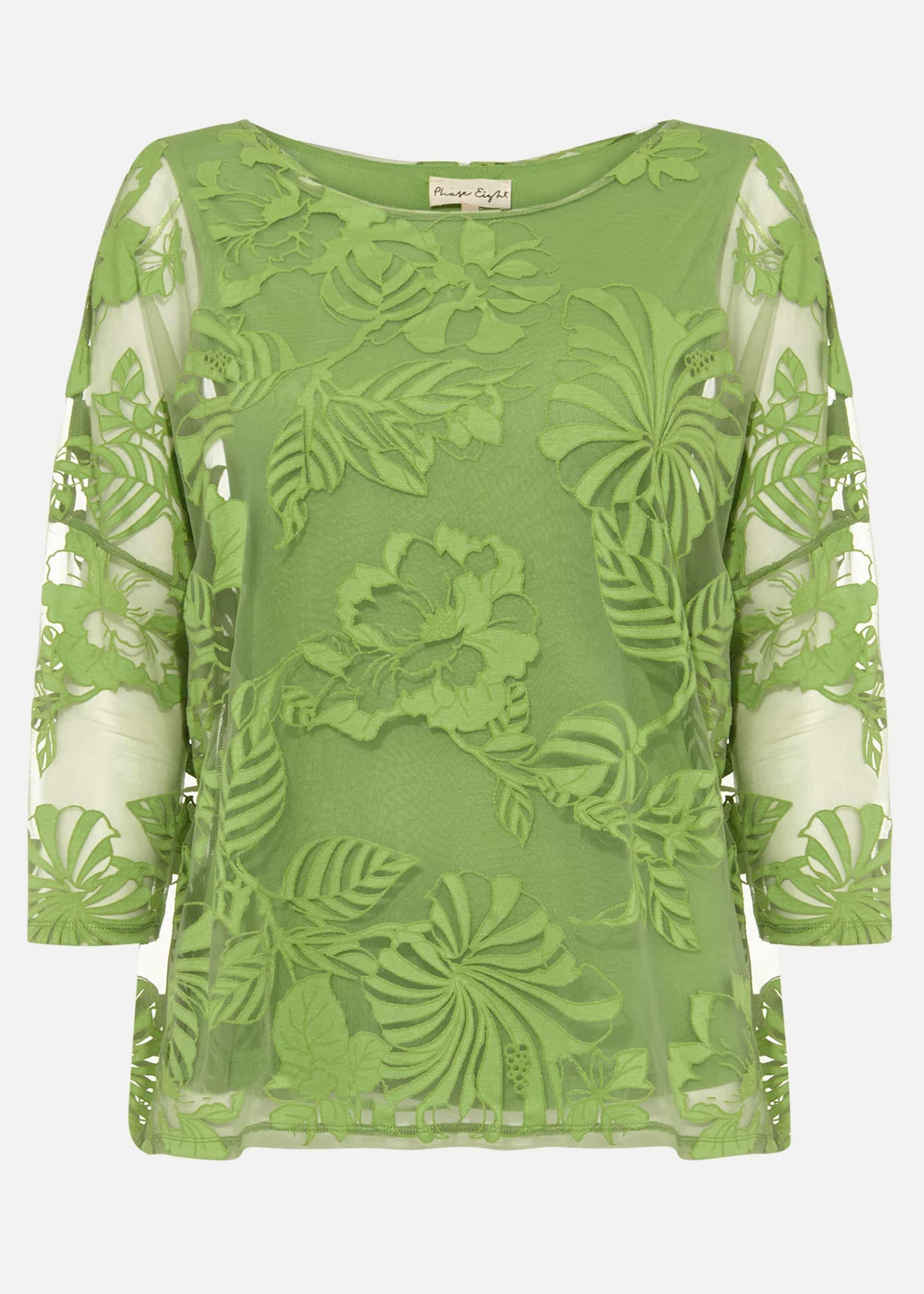 Qvc Beth Bubble Burnout Top