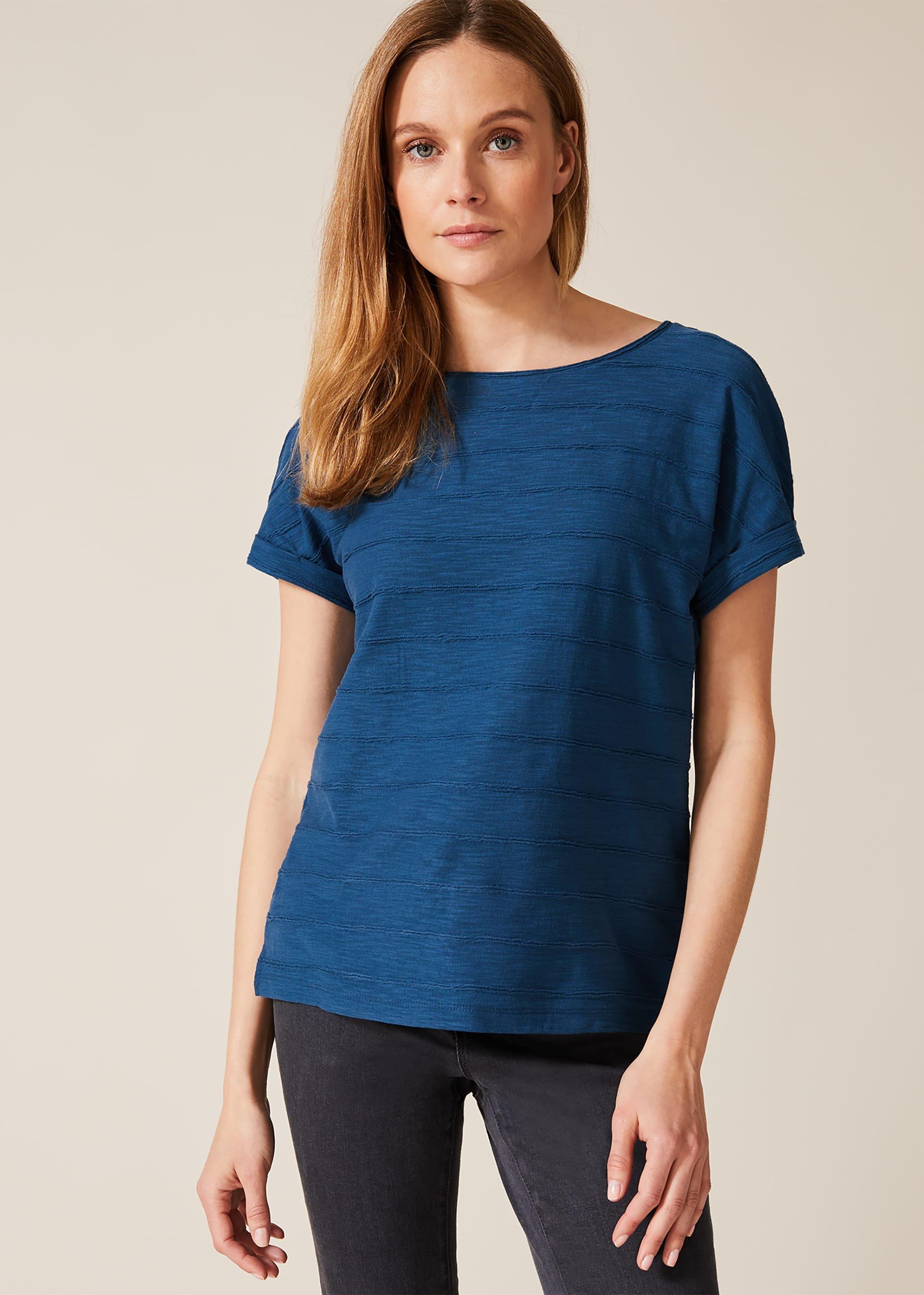 Eudora Ripple Texture Top