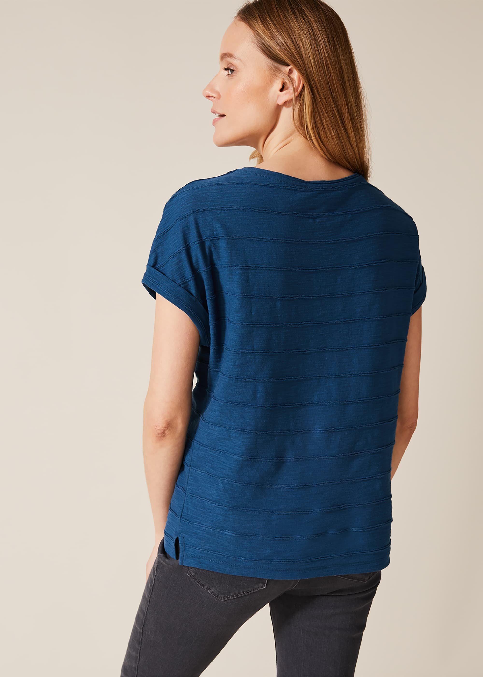 Eudora Ripple Texture Top
