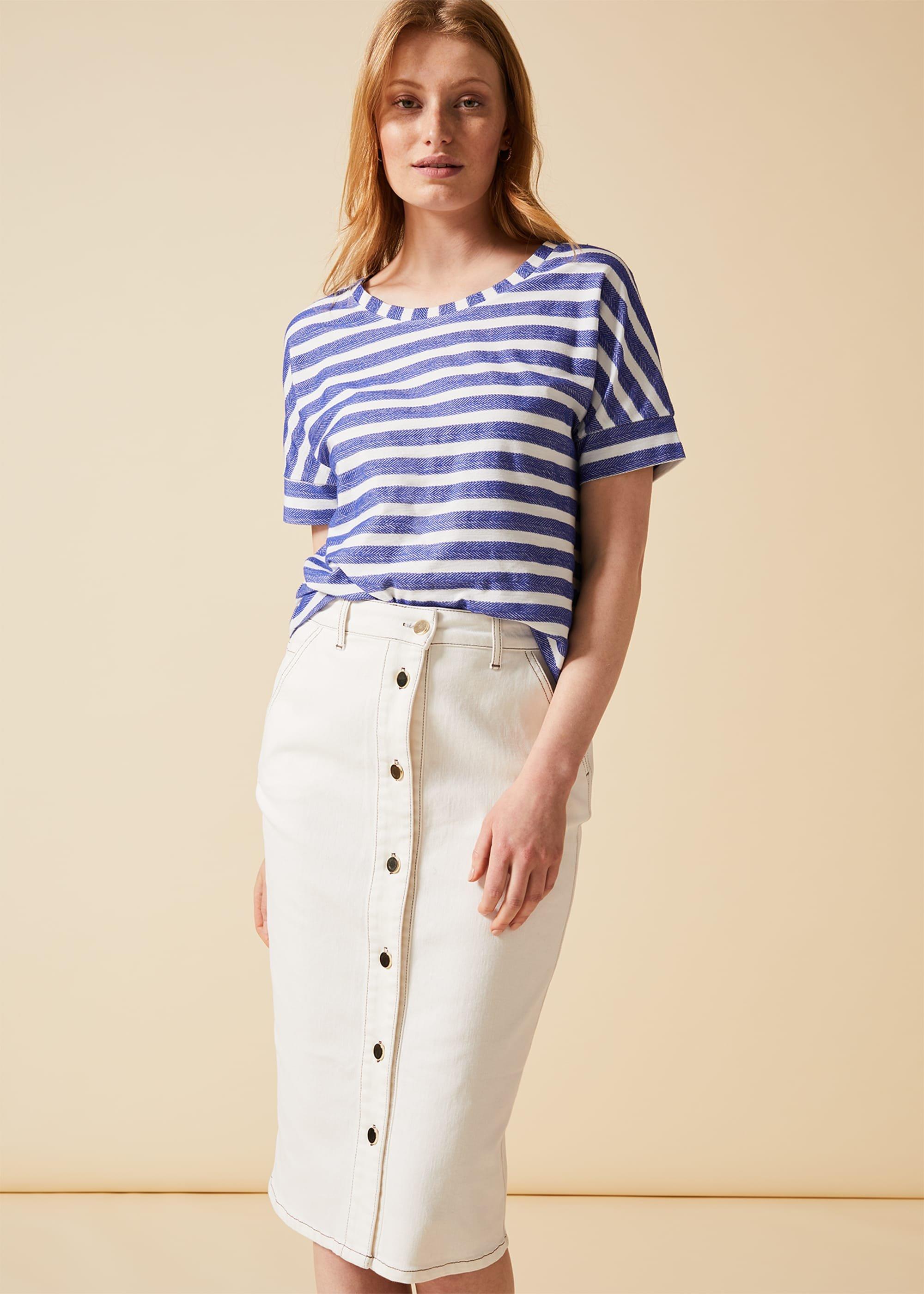 Kitty Stripe T-Shirt