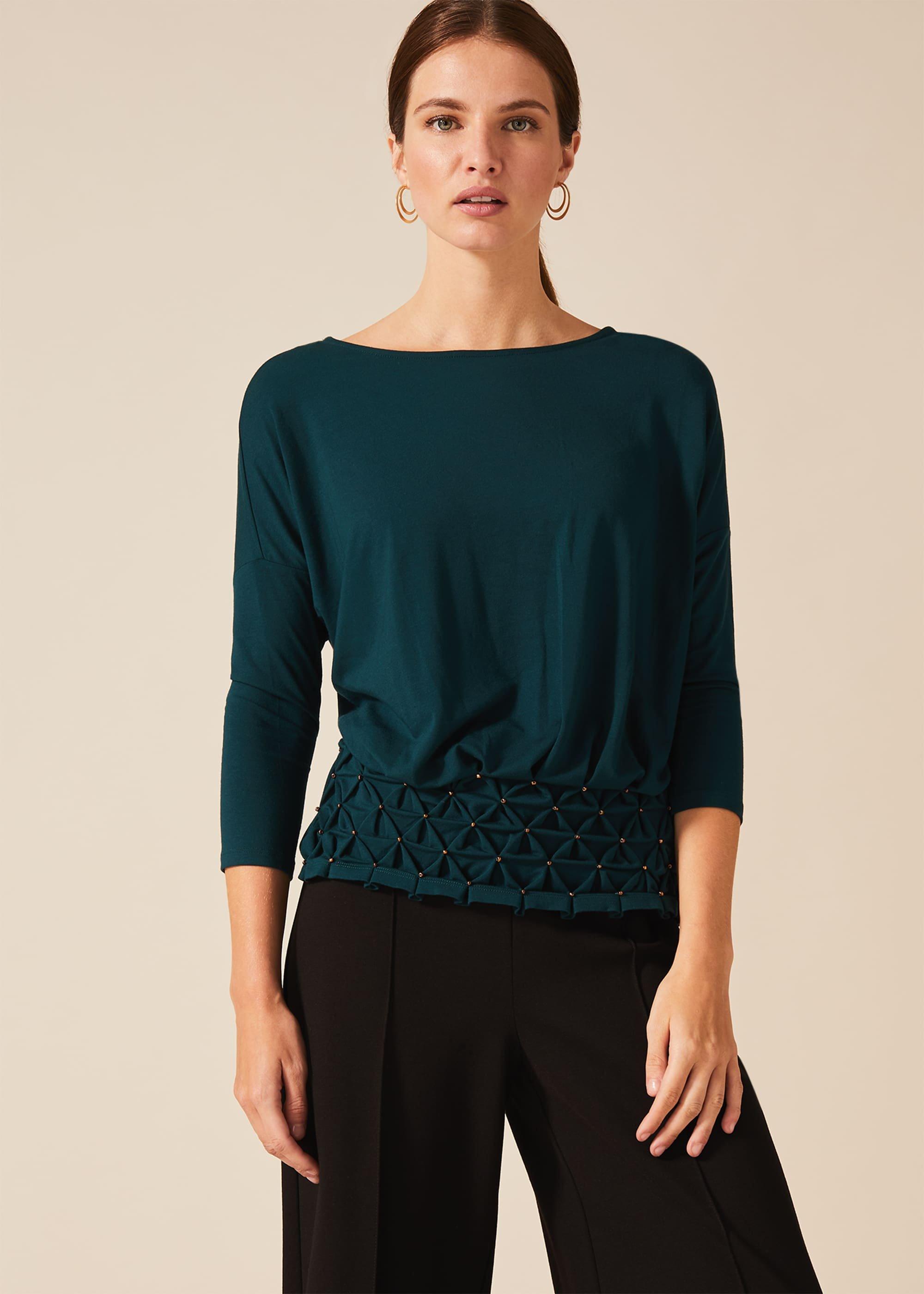 annina-pintuck-hem-top