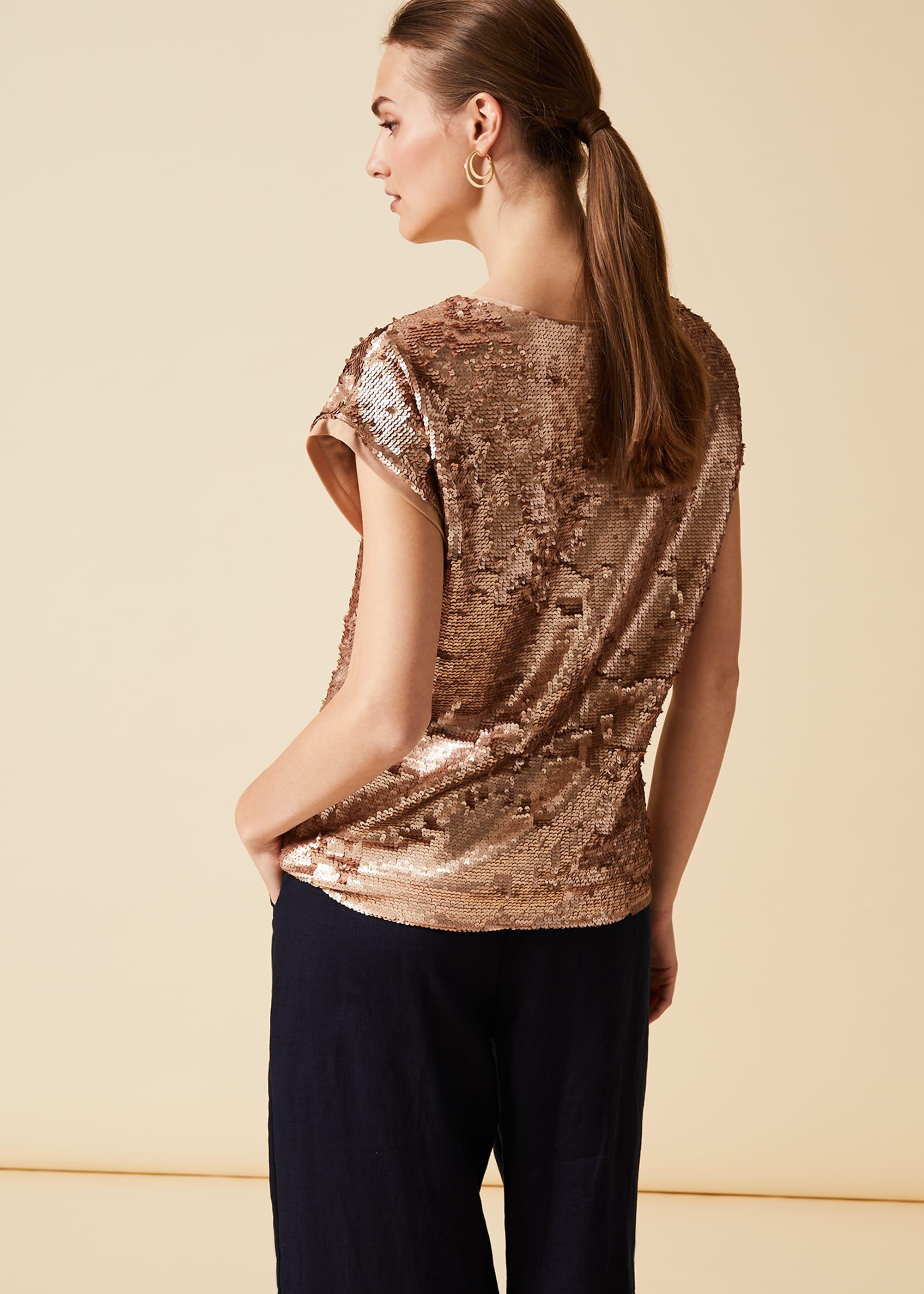 Avelina Sequin Tee