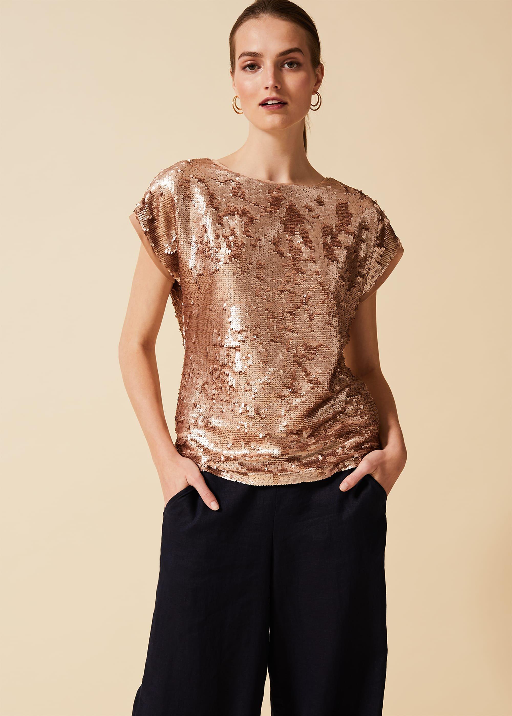 Avelina Sequin Tee