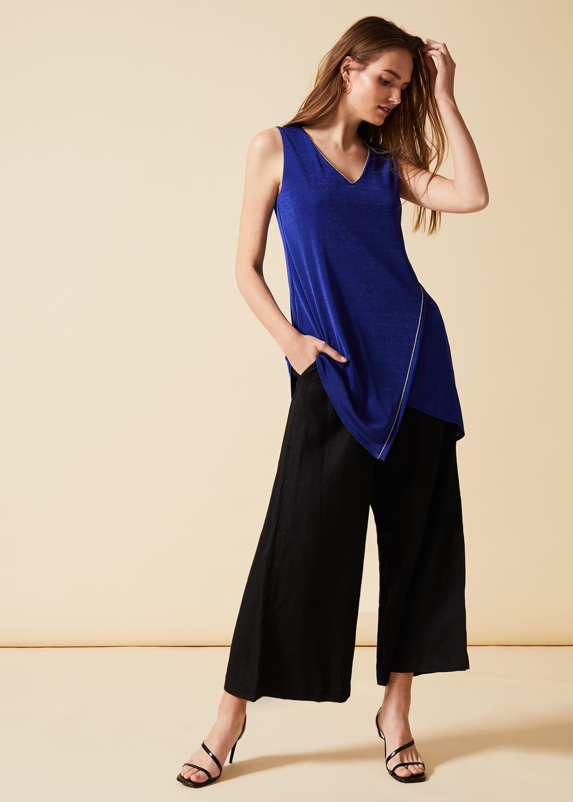 Cornelia Bead Asymmetric Tunic