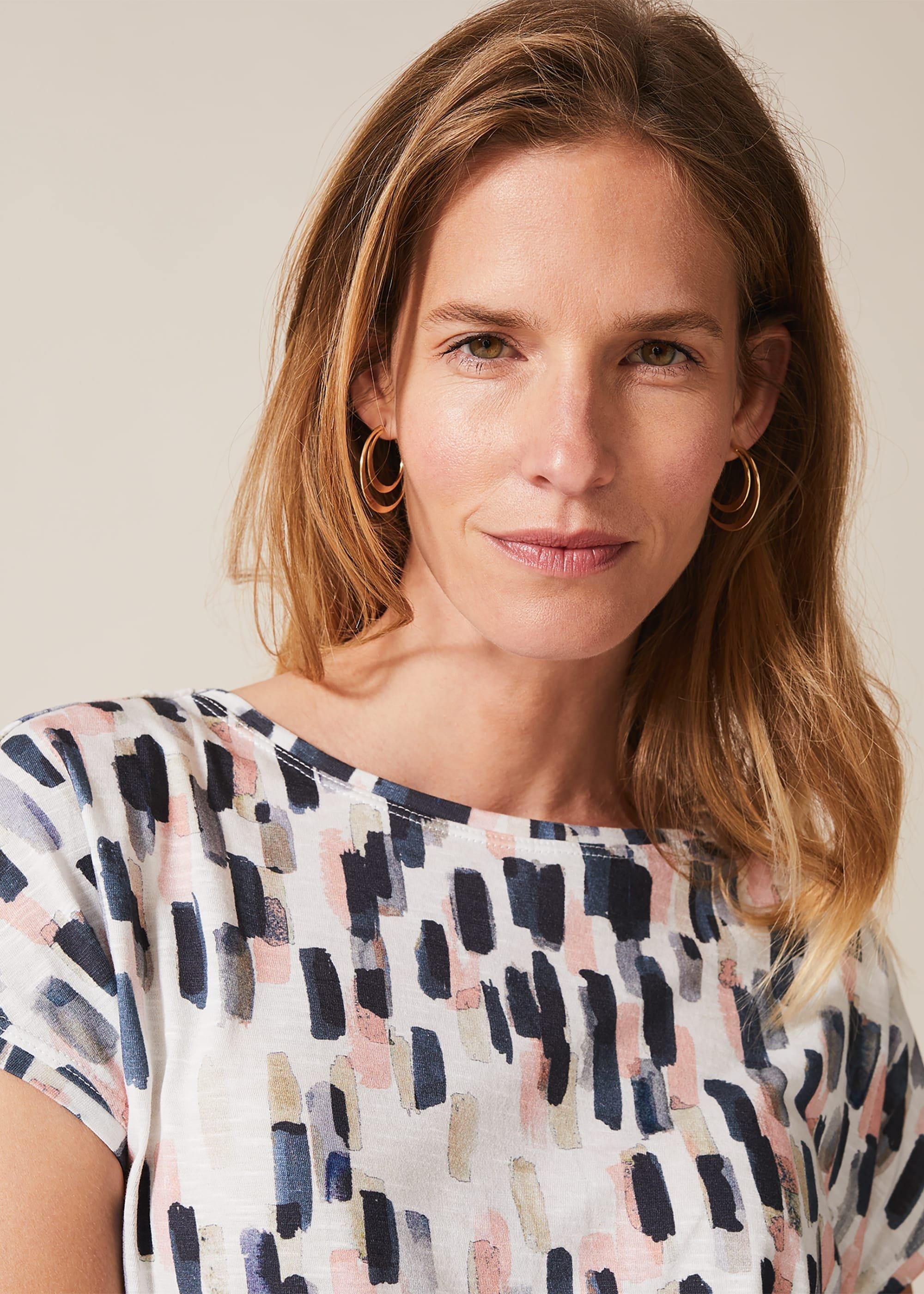Jinny Smudge Print Top