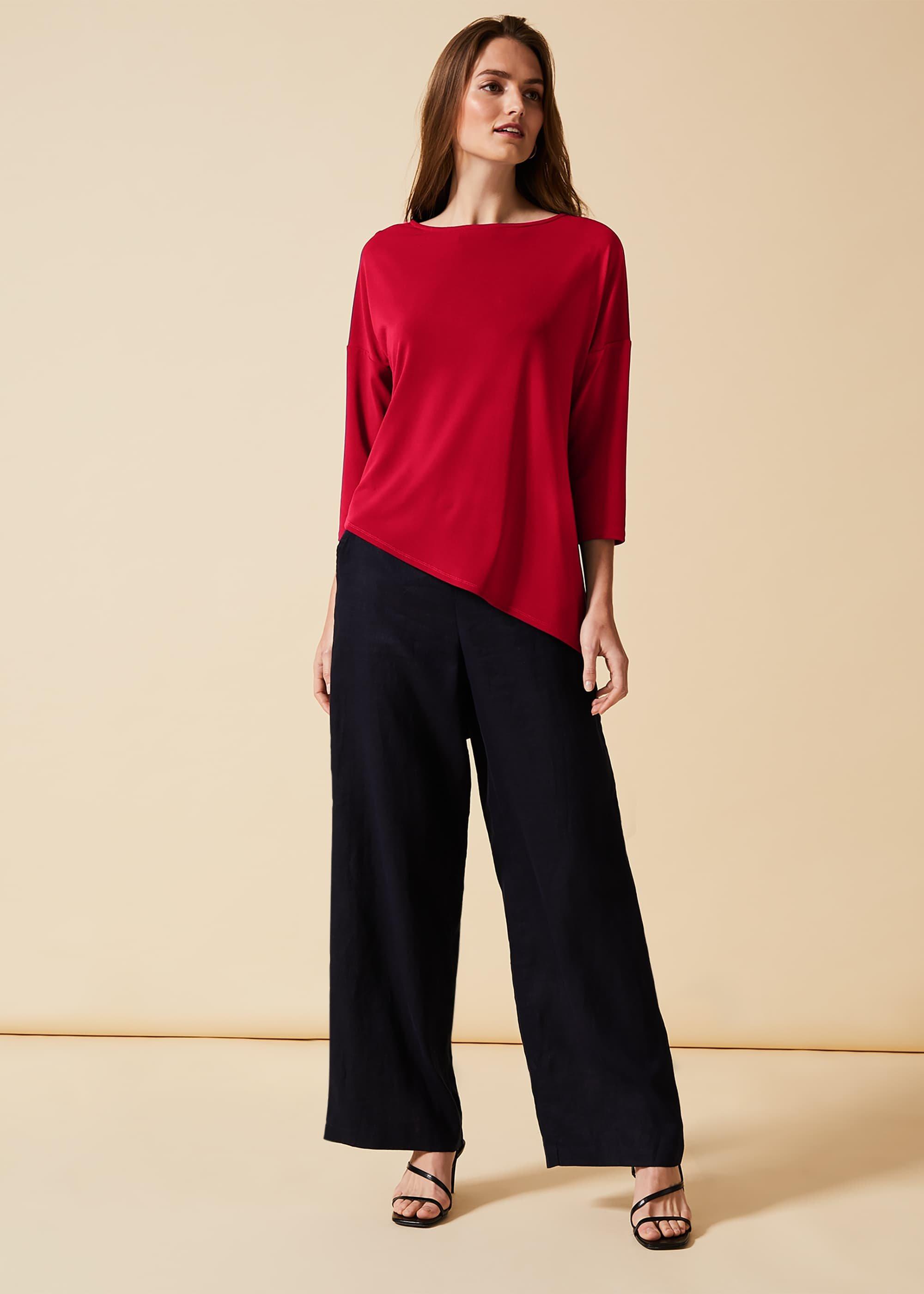 Lucetta Asymmetric Longline Top