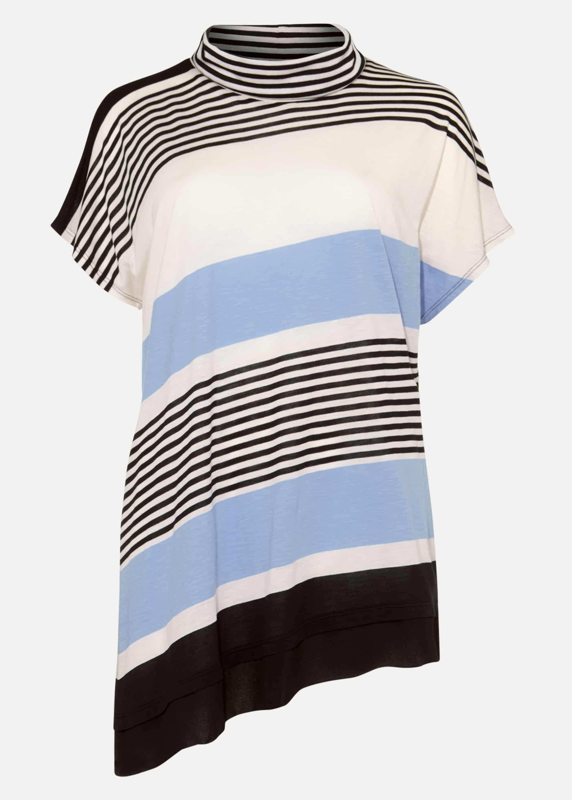 Irma Stripe Cowl Neck Top