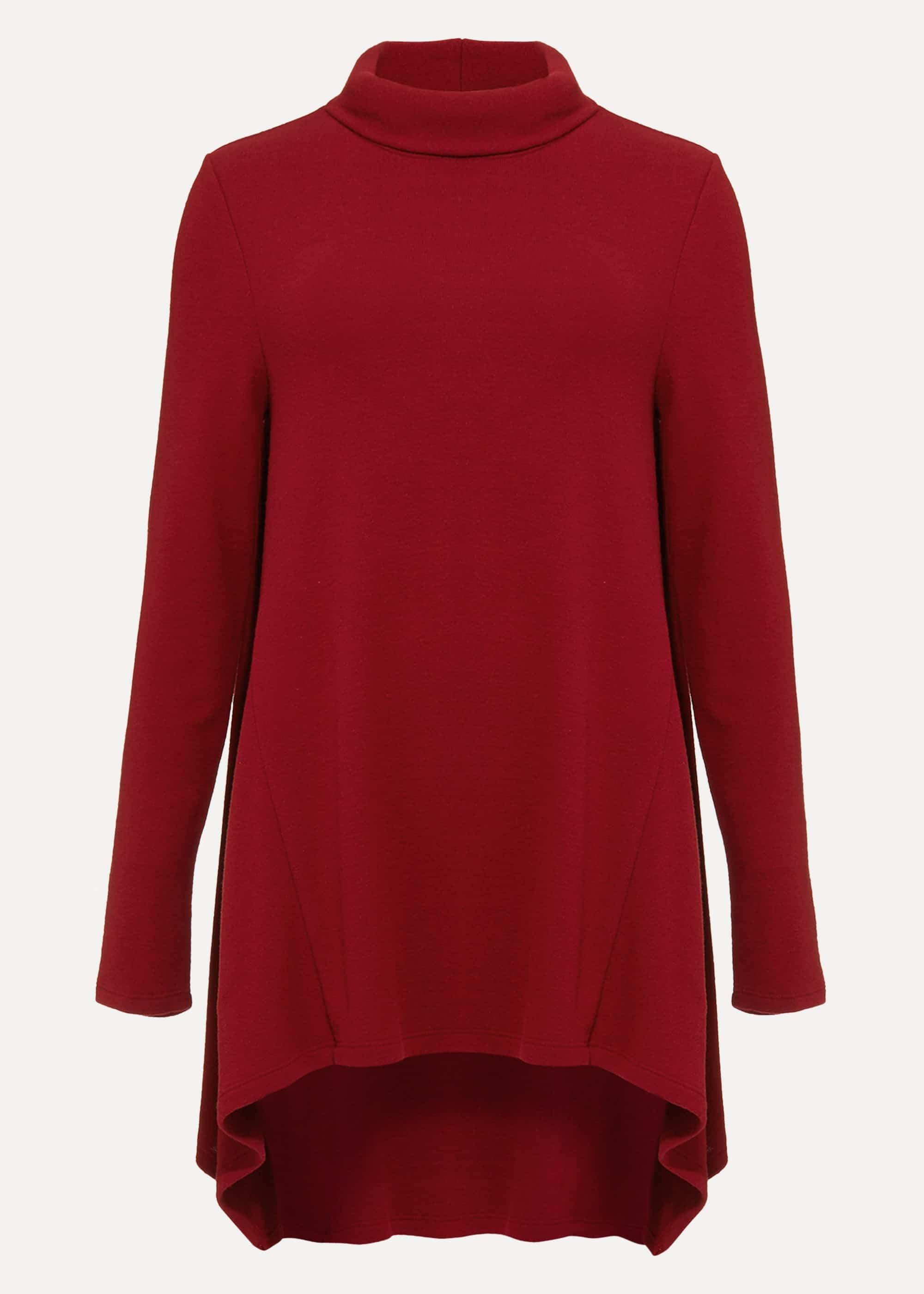 Shari Roll Neck Swing Jumper