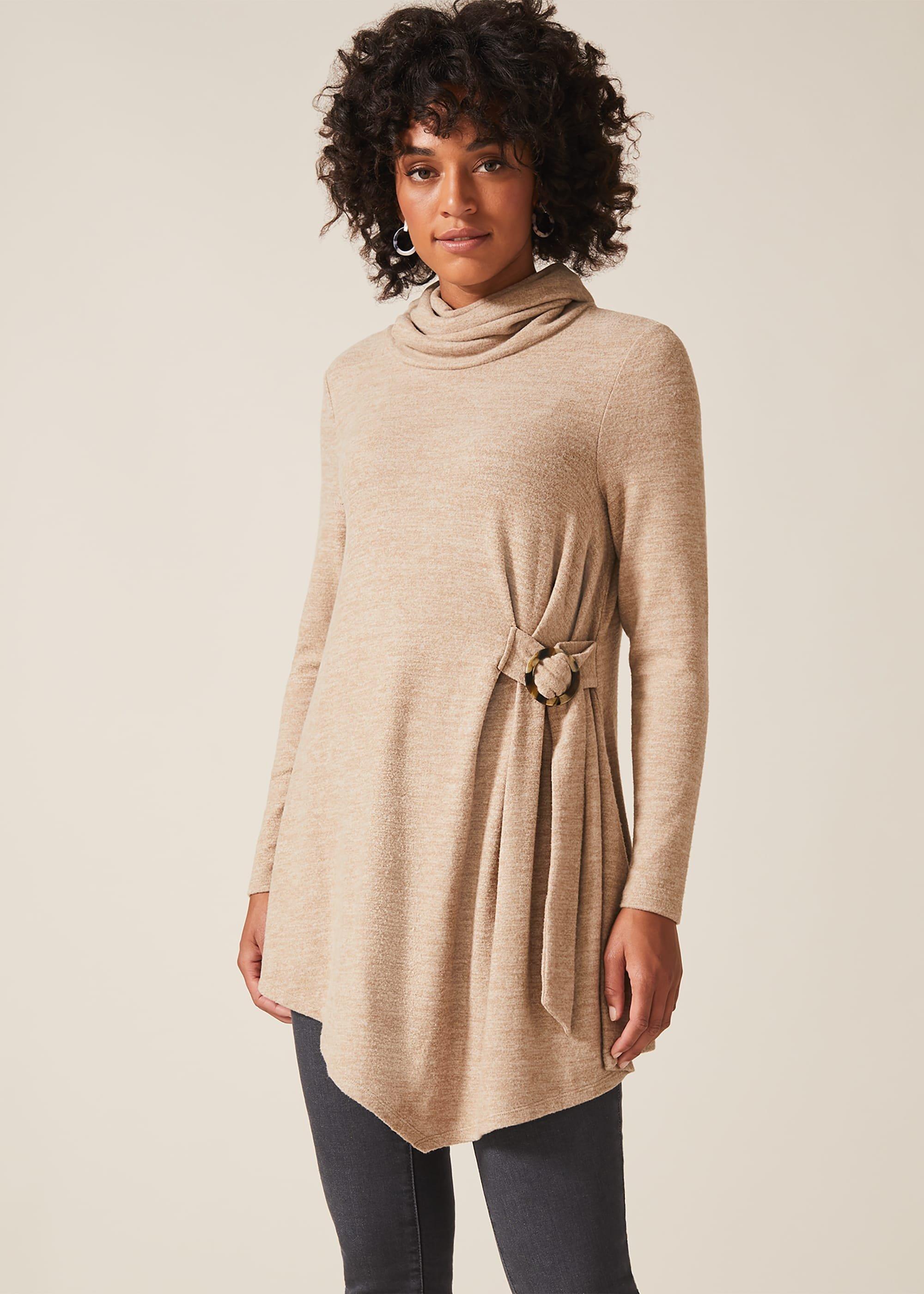 Horatia Cowl Neck Top
