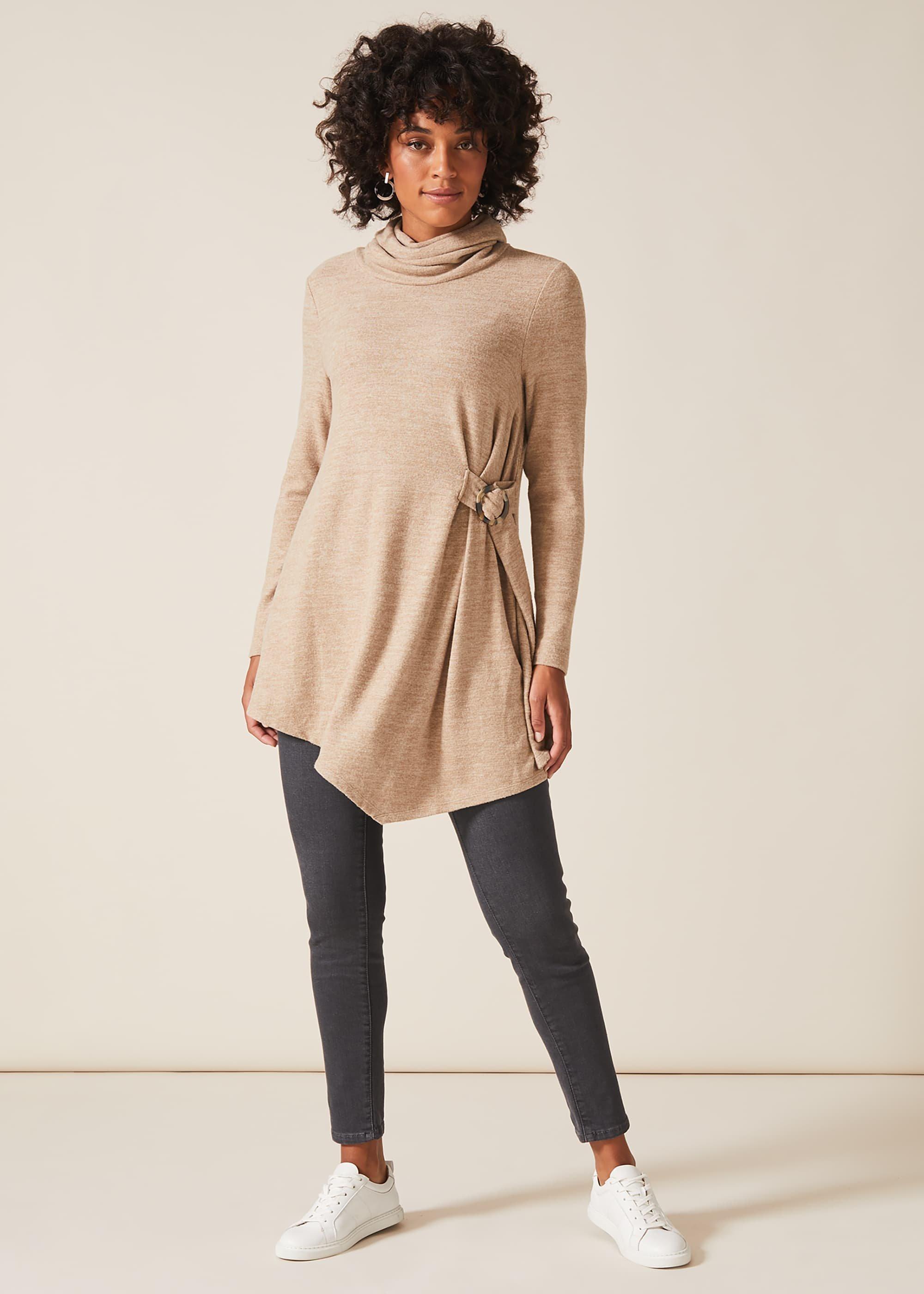 Horatia Cowl Neck Top