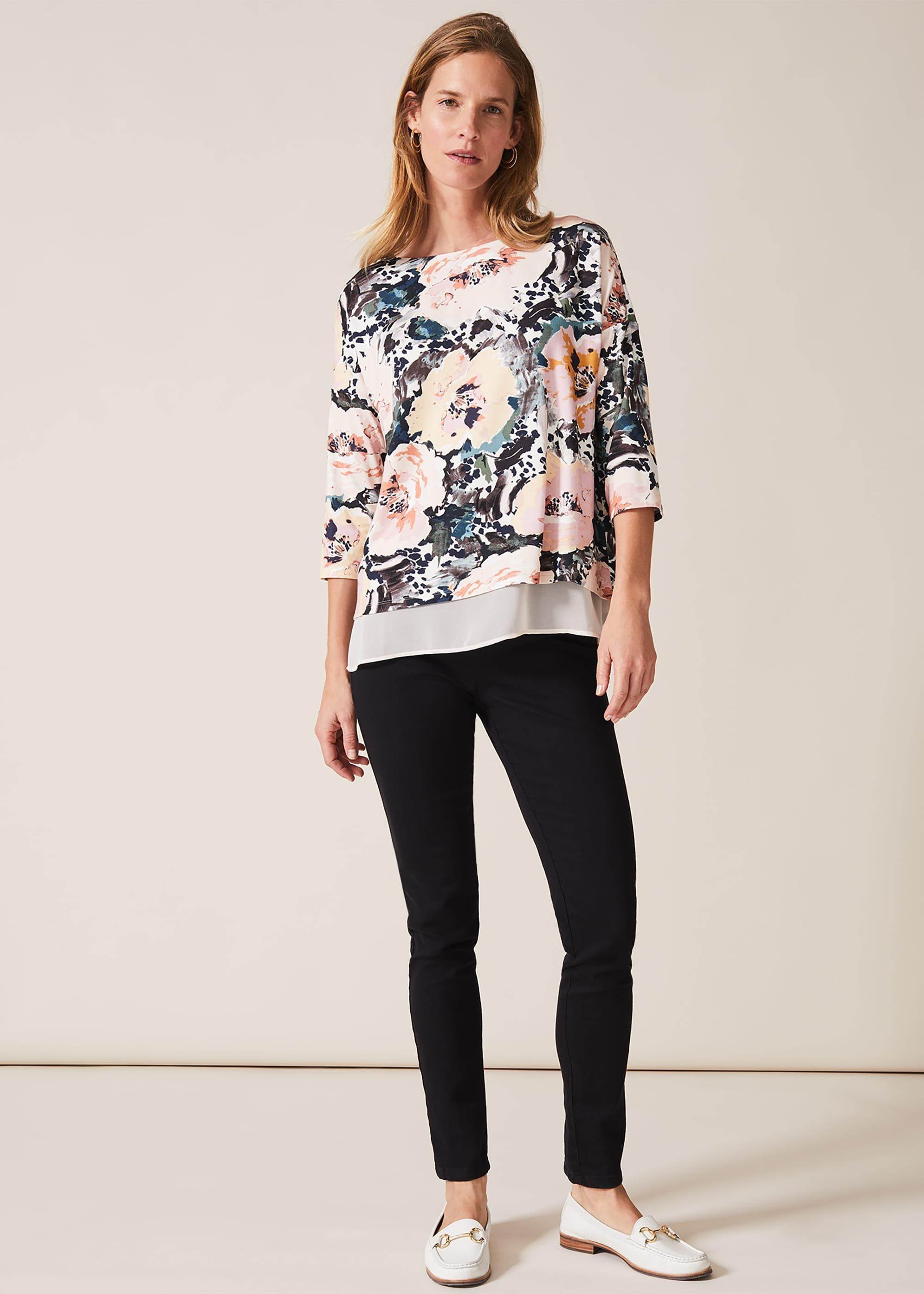 Olena Rose Double Layer Top