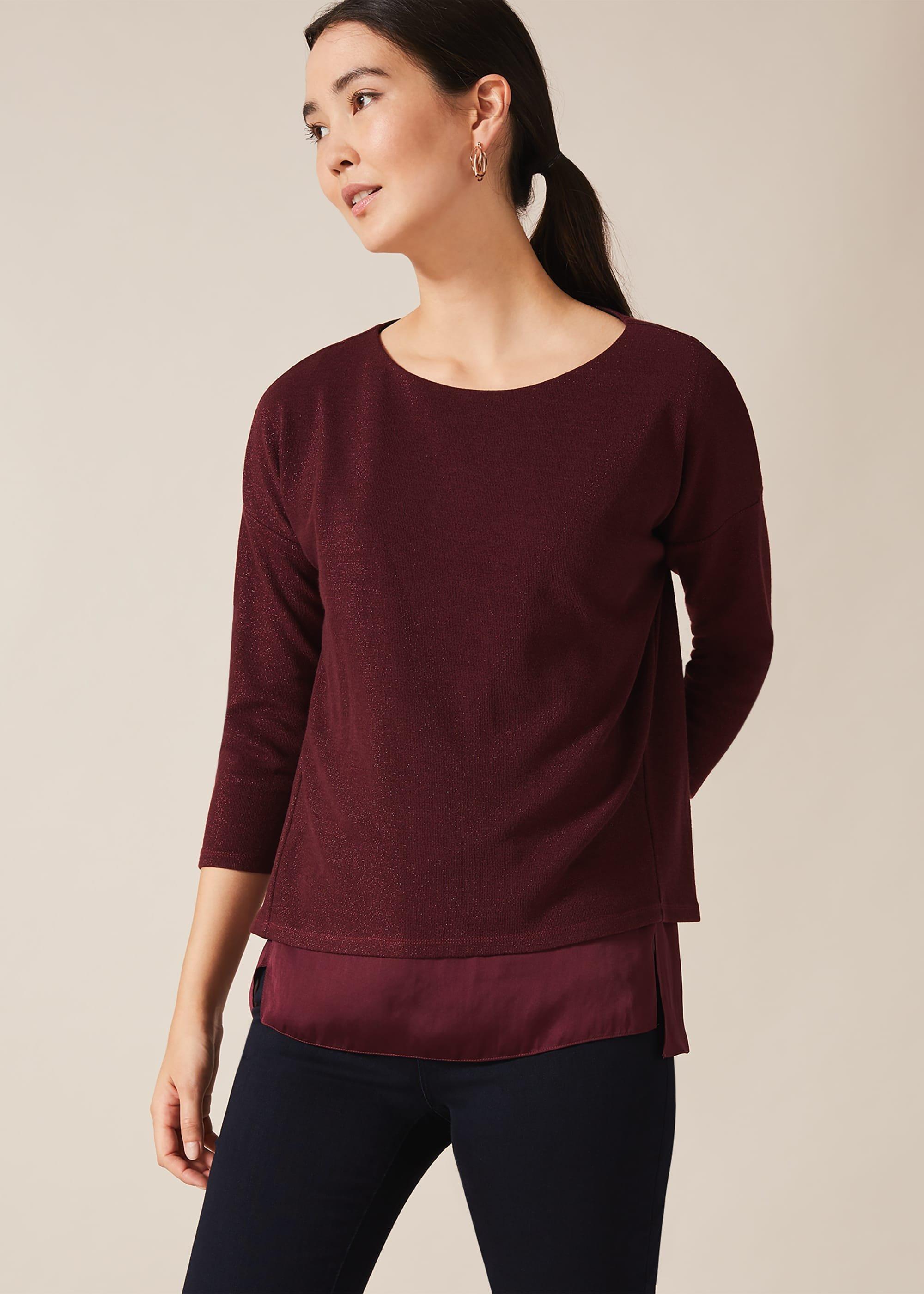Ida Sparkle Double Layer Top