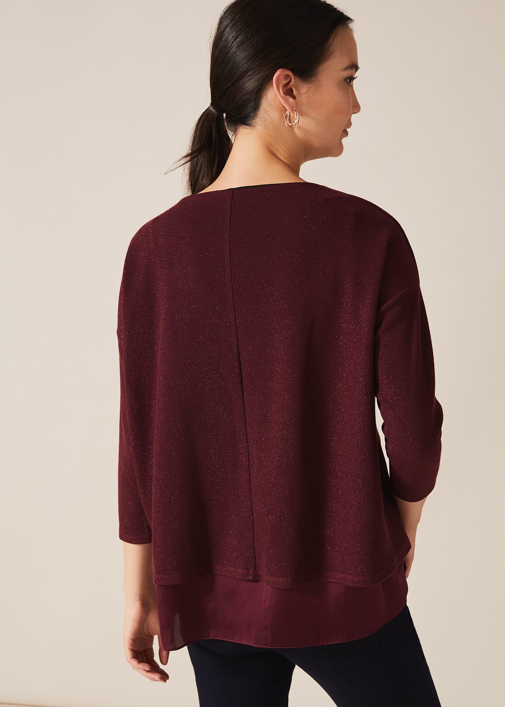 Ida Sparkle Double Layer Top