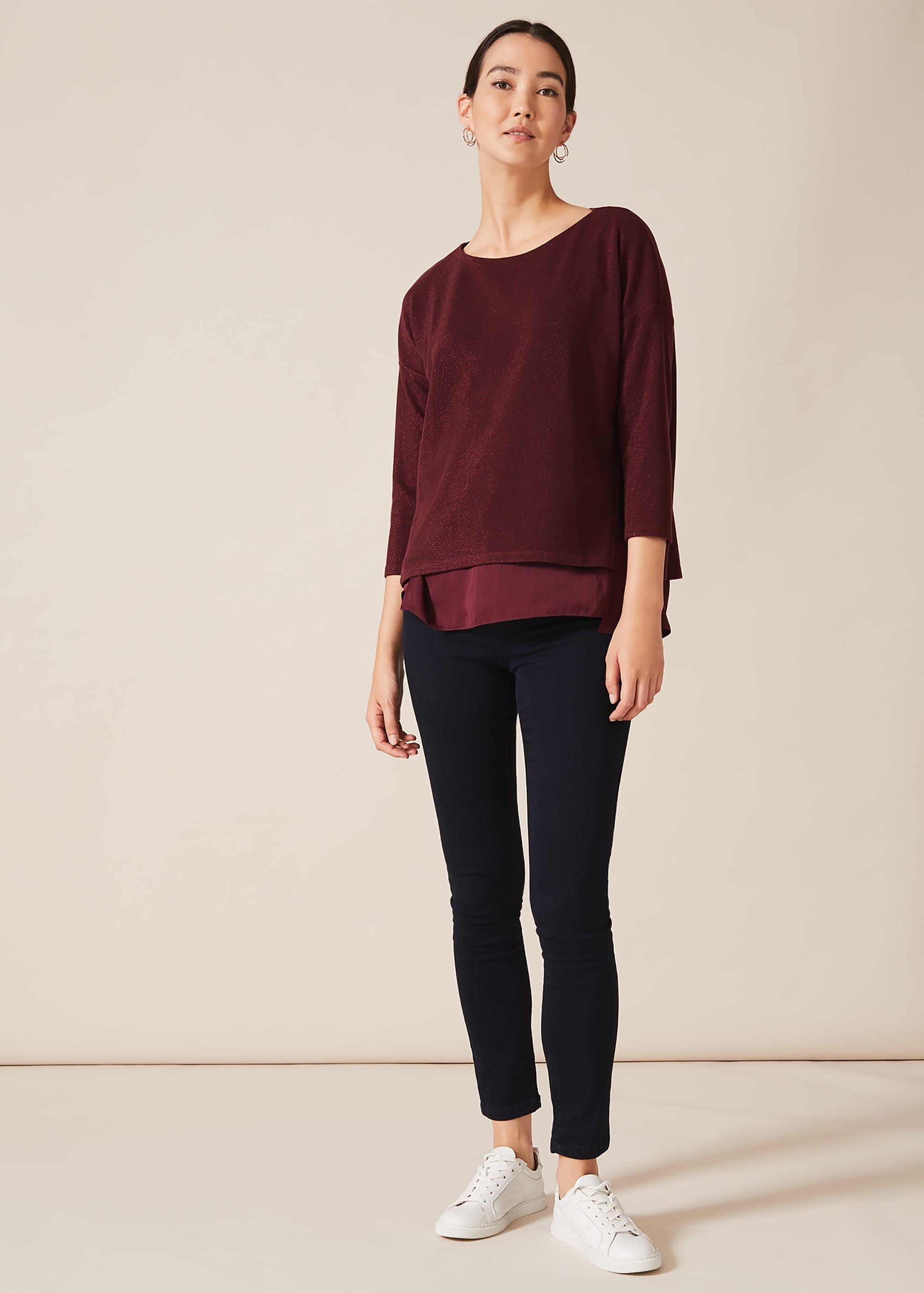 Ida Sparkle Double Layer Top