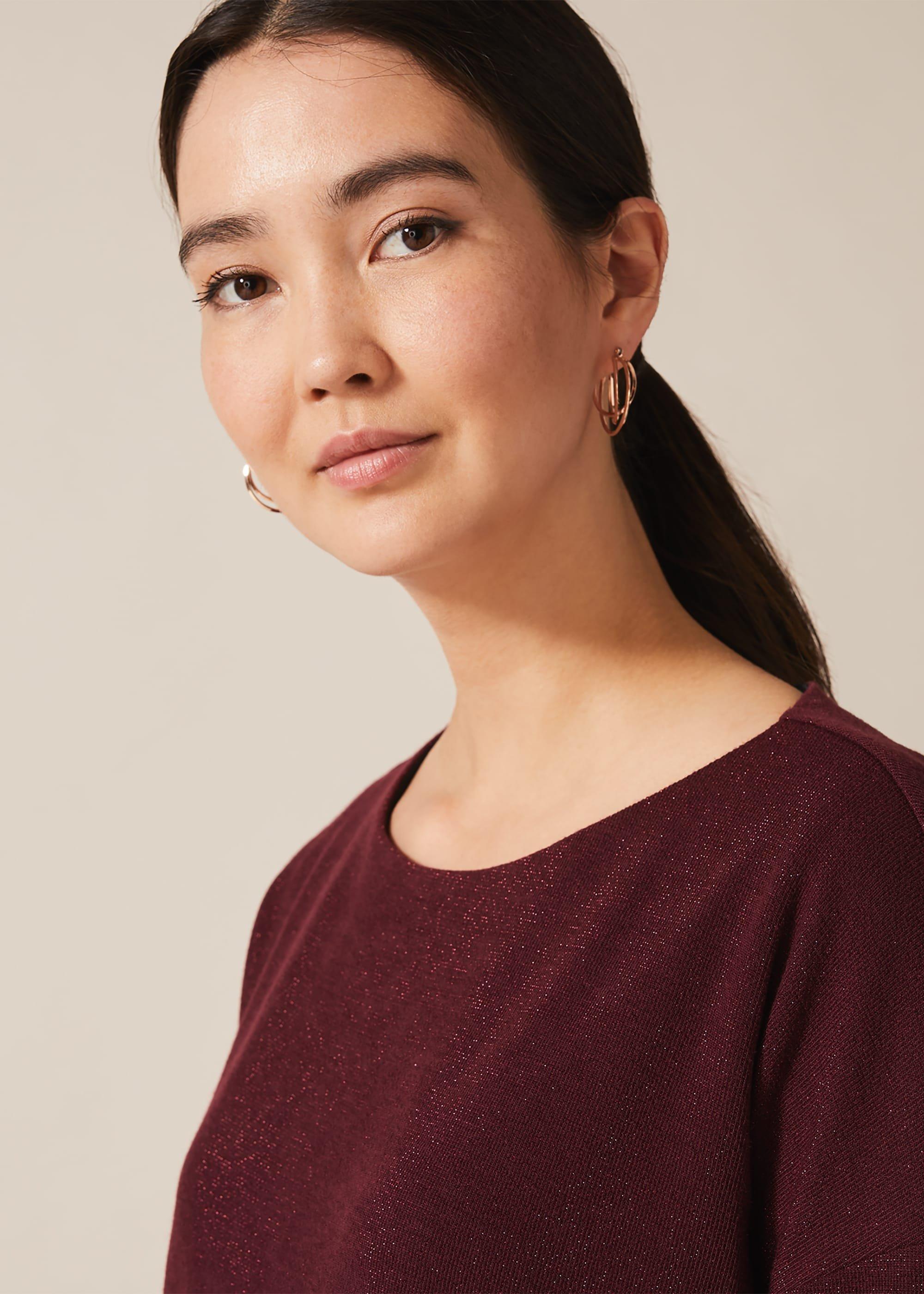 Ida Sparkle Double Layer Top