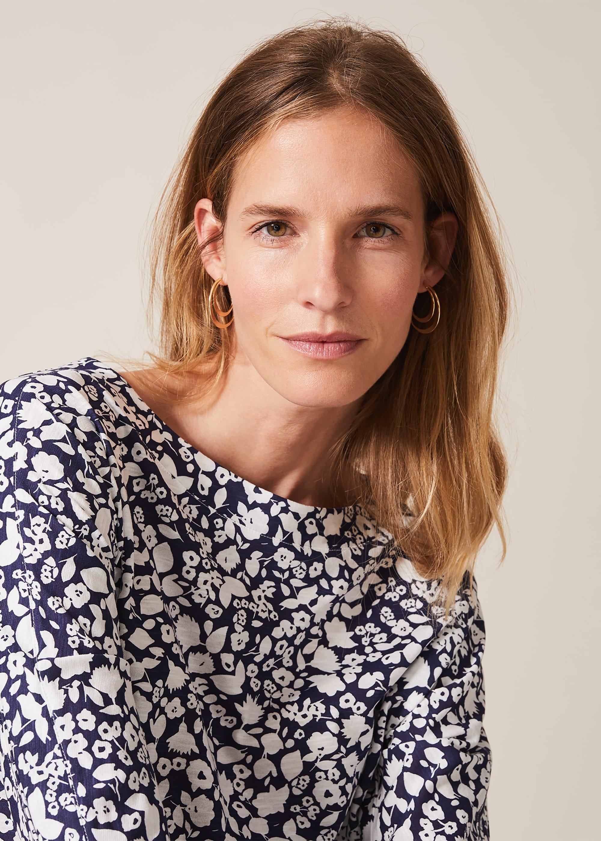 Florentine Print Top