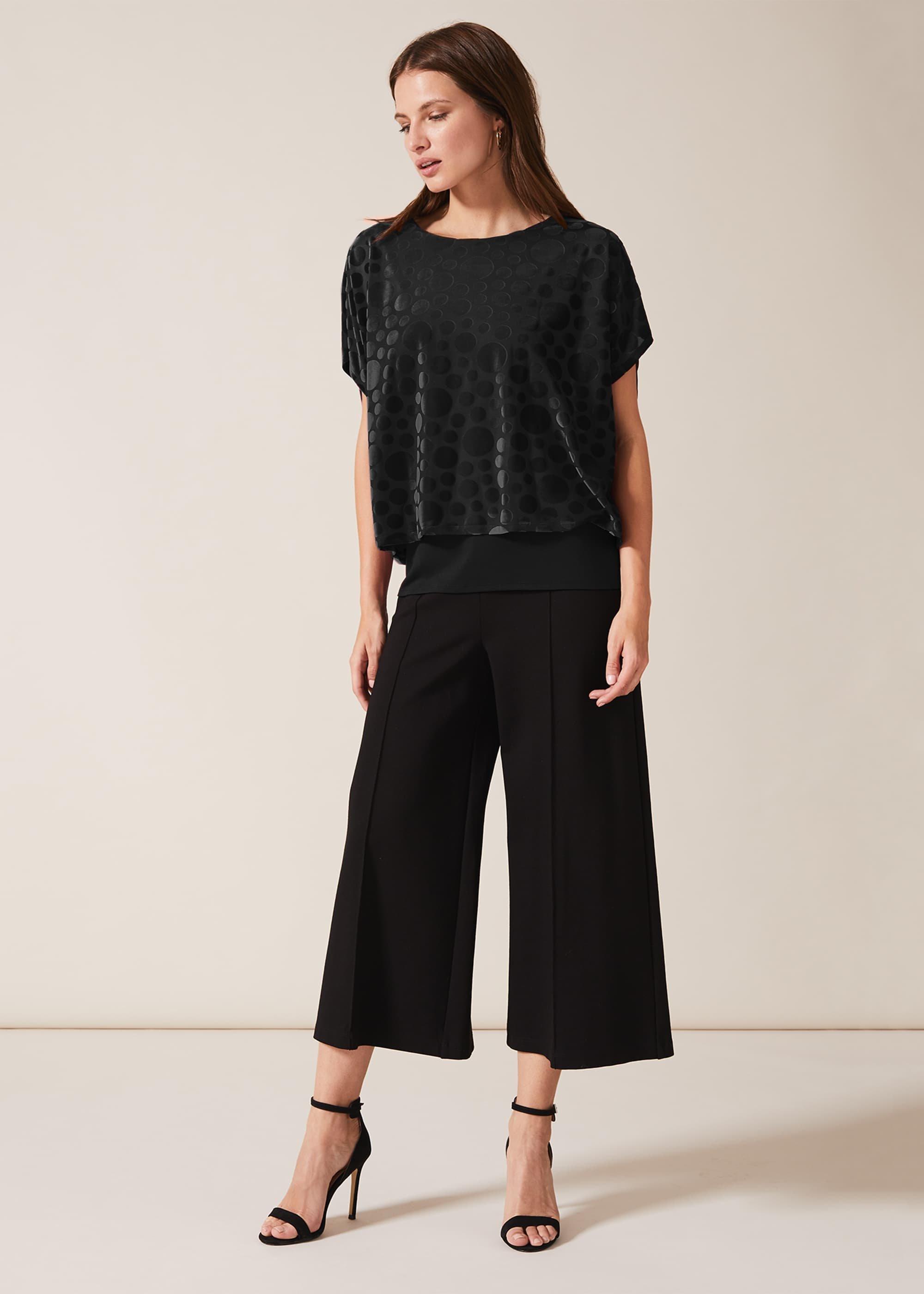 Qvc Rosheen Velvet Spot Double Layer Top