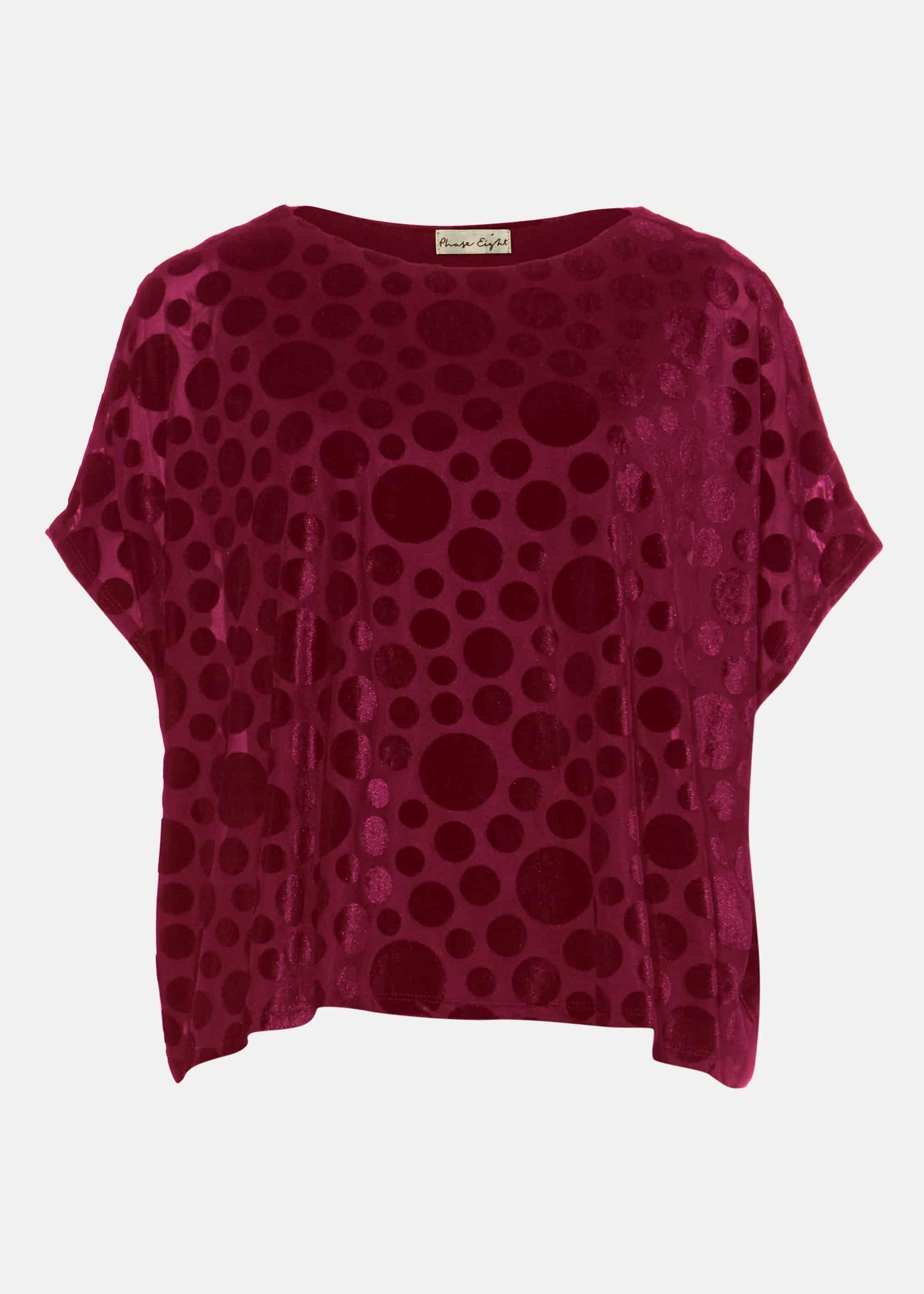Qvc Rosheen Velvet Spot Double Layer Top
