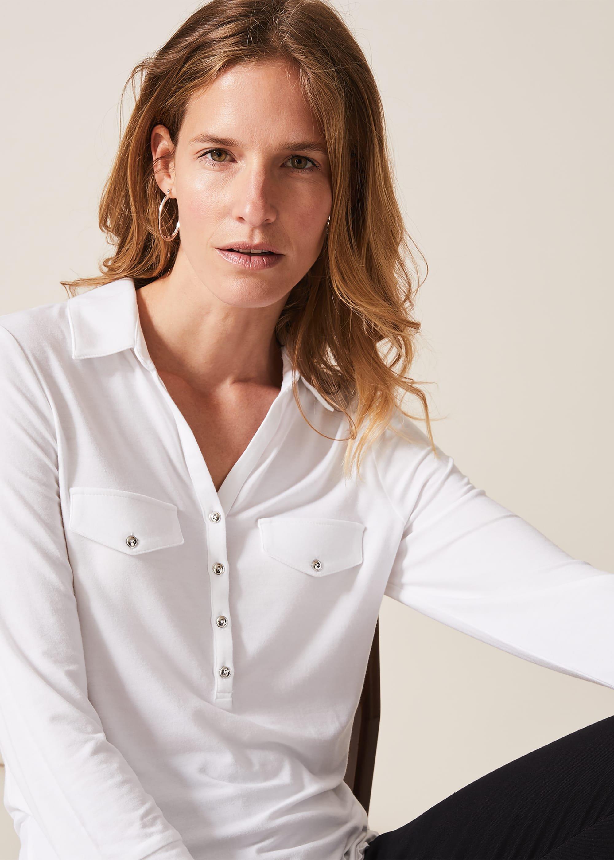 Misty Button Front Shirt