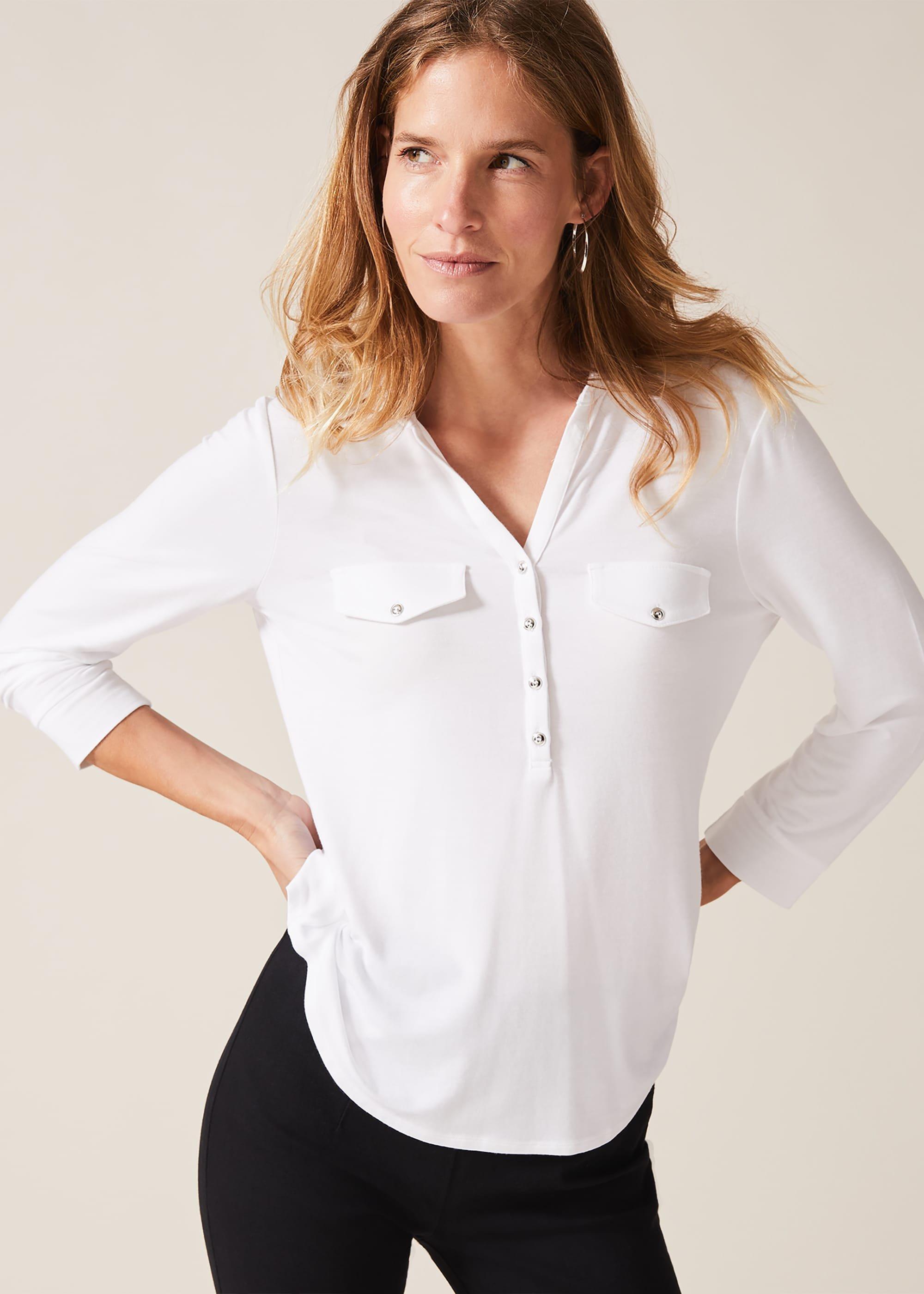 Misty Button Front Shirt