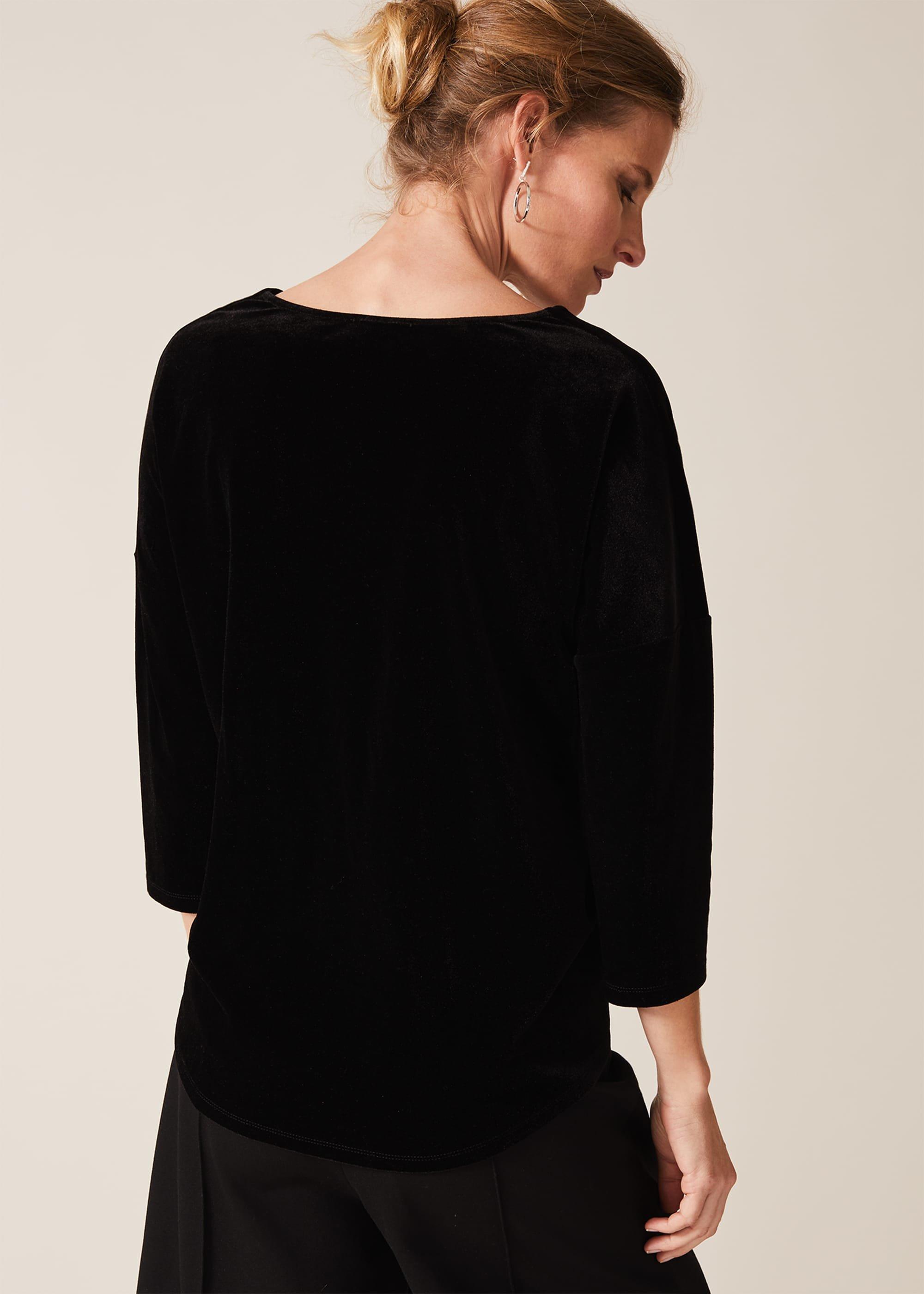 Qvc Velvet V Neck Catrina