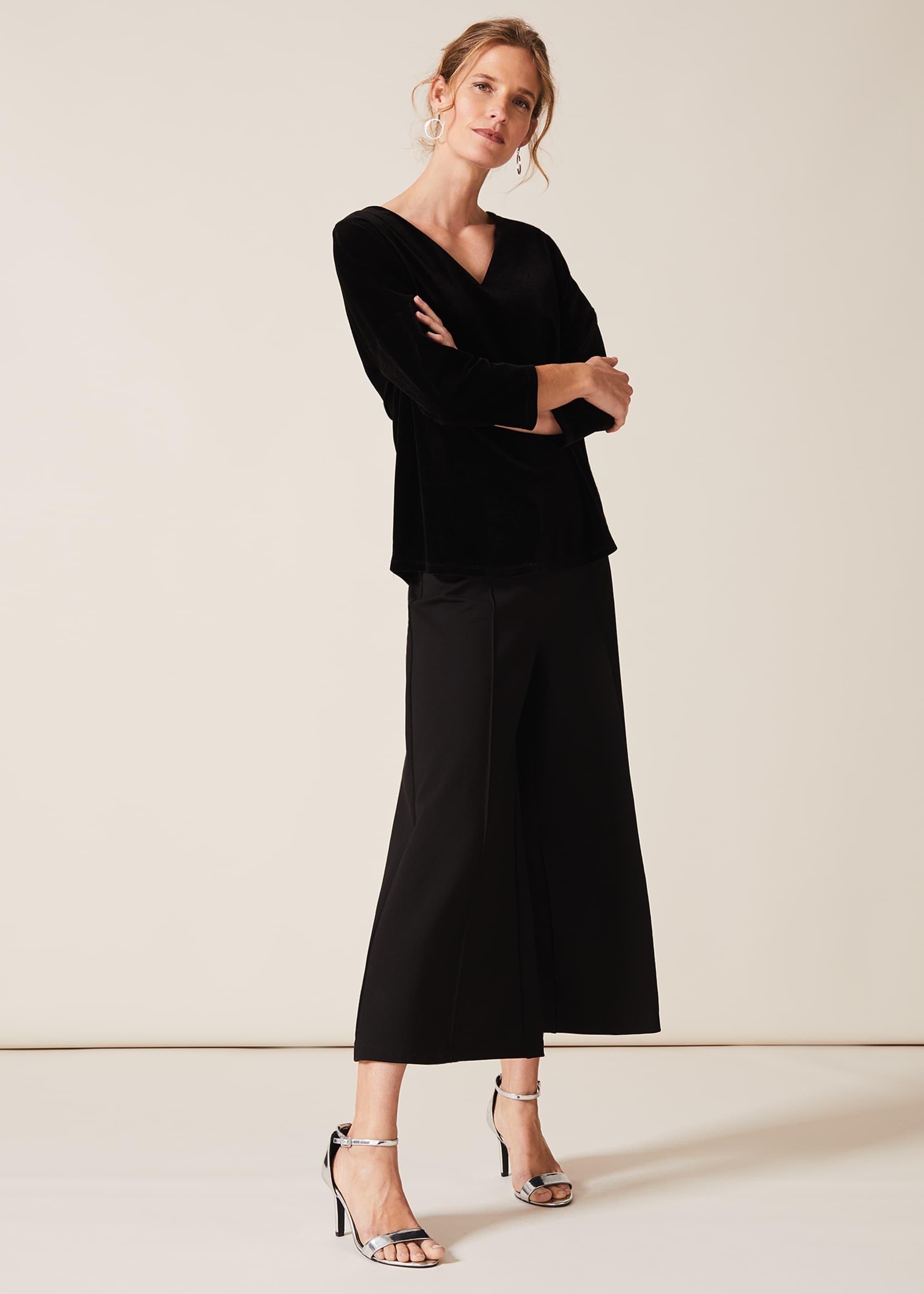 Qvc Velvet V Neck Catrina